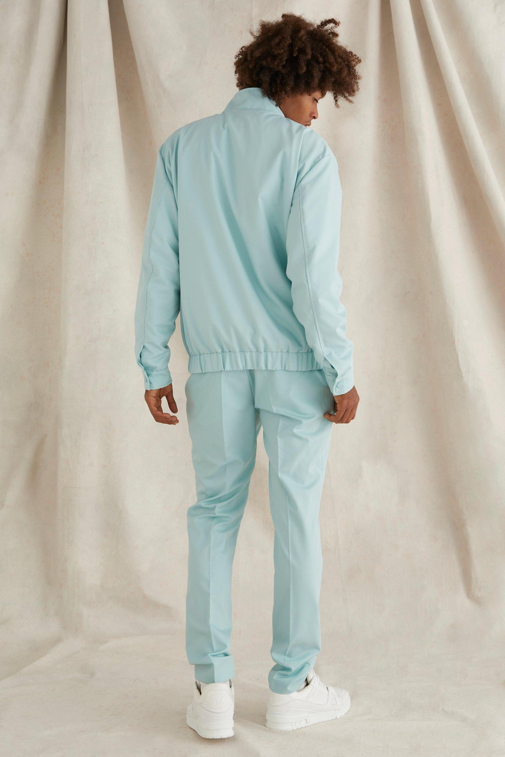 Oversized Funnel Neck Tailored Jacket | boohooMAN USA Product Image