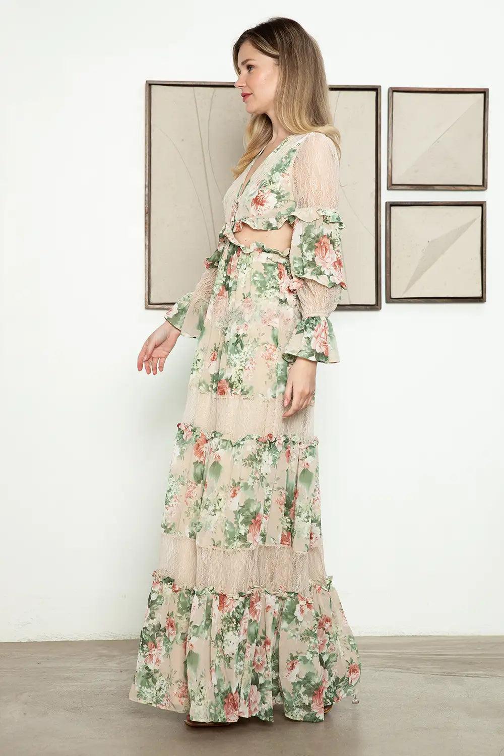 ENOLA MAXI DRESS Product Image