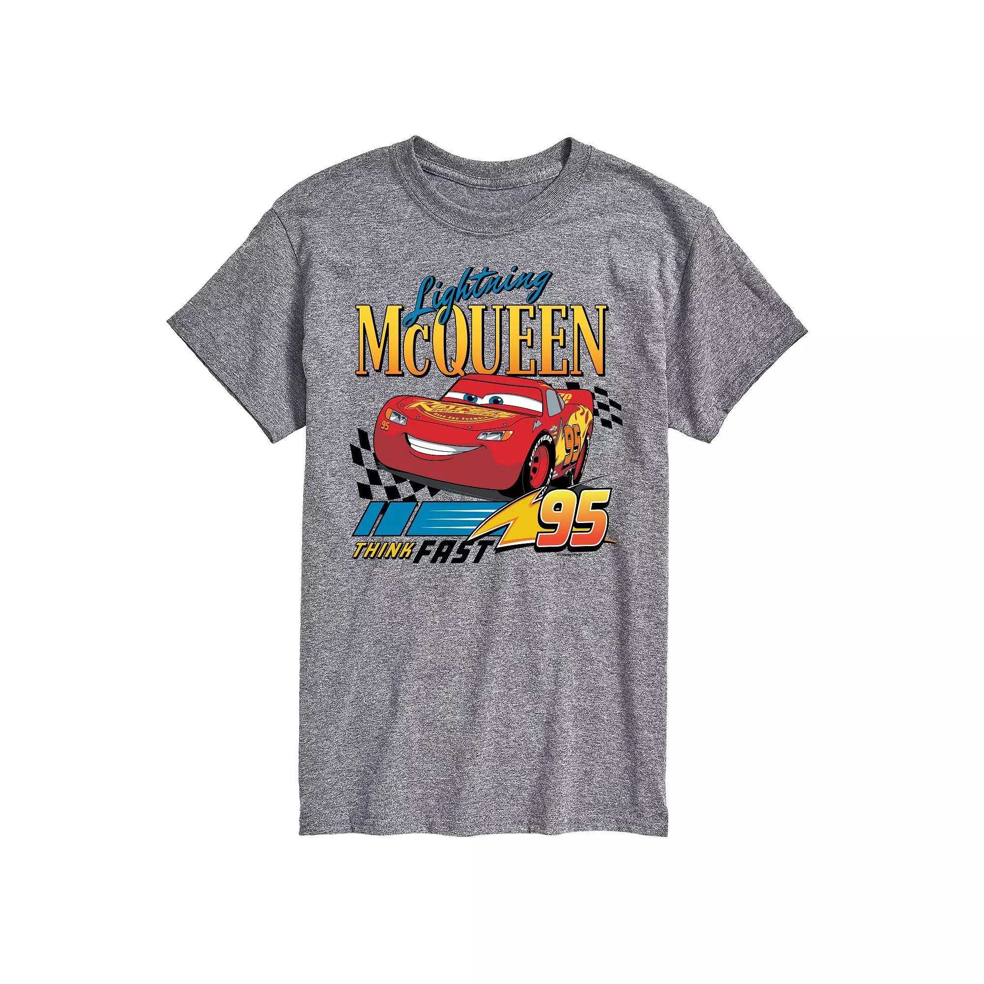 Disney / Pixar's Cars Big & Tall Lightning McQueen Graphic Tee, Men's,  Product Image