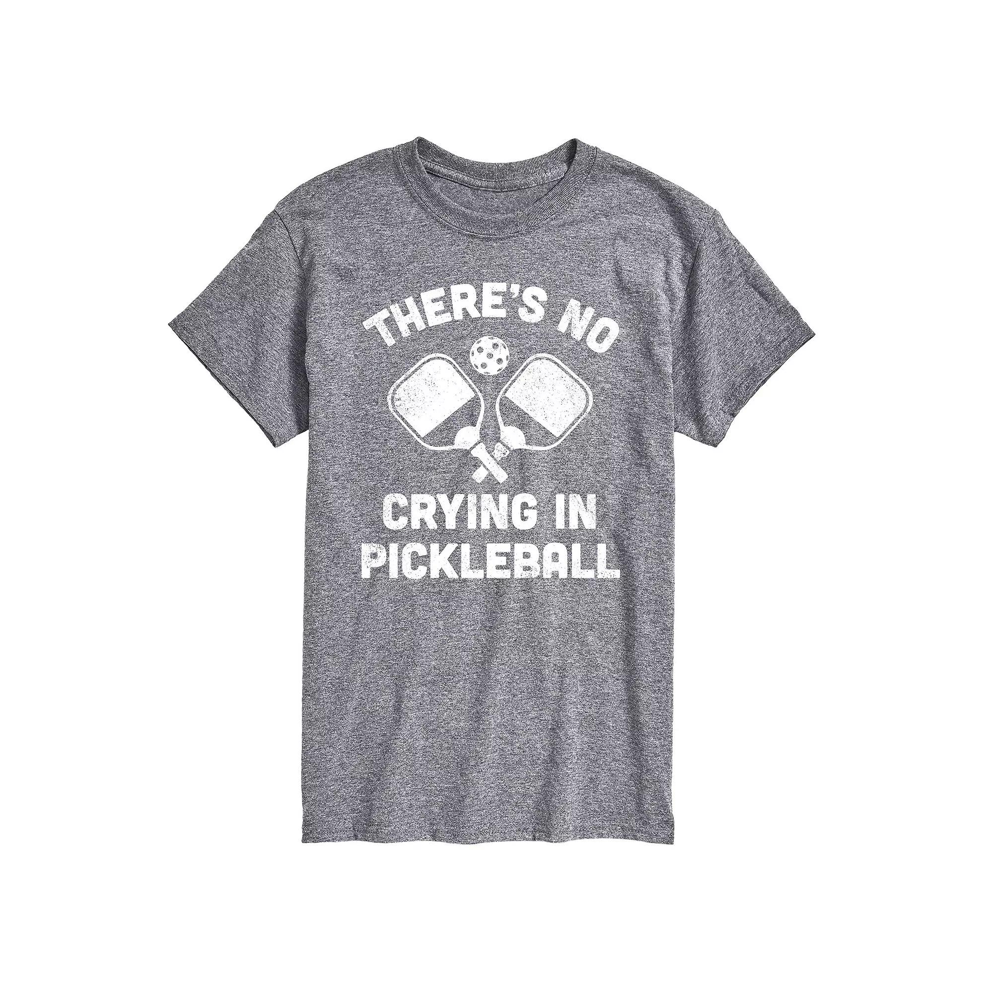 Men's No Crying Pickleball Tee,  Product Image