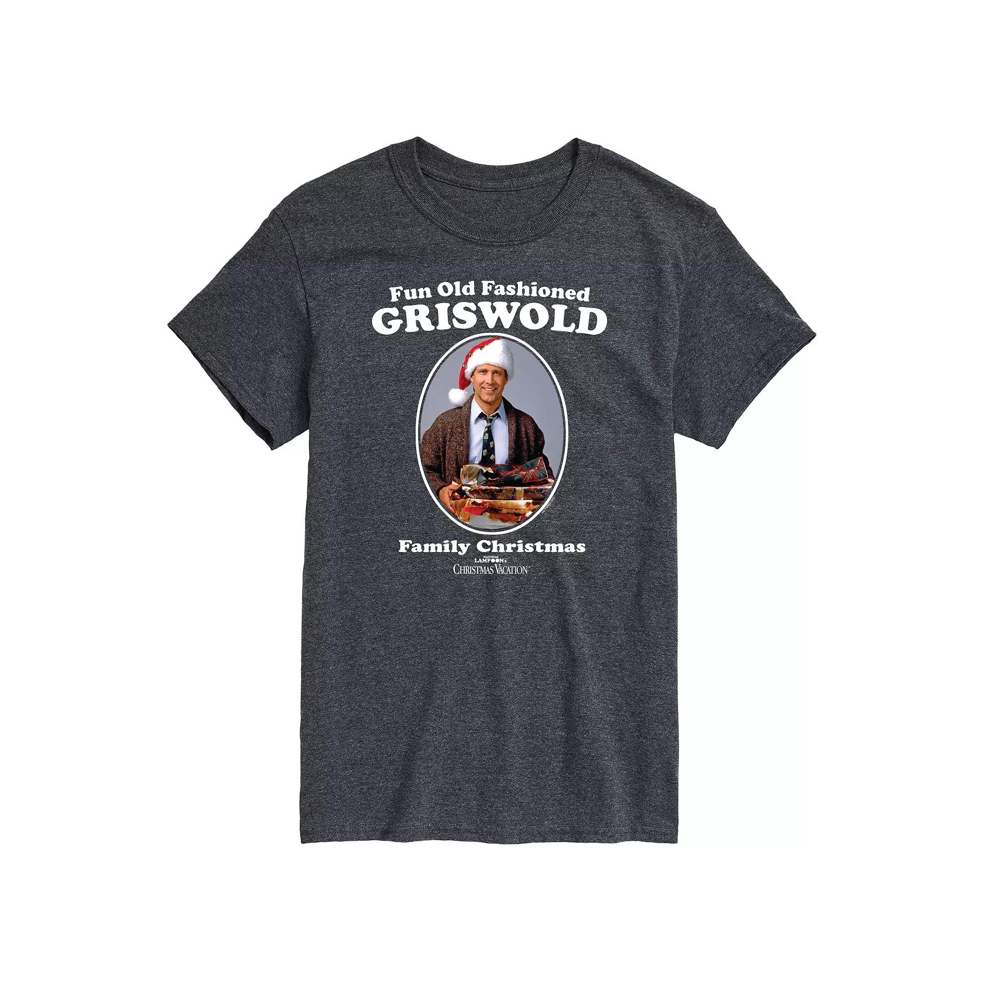 Big & Tall National Lampoon's Christmas Vacation Old Fashion Griswold Graphic Tee, Men's,  Product Image