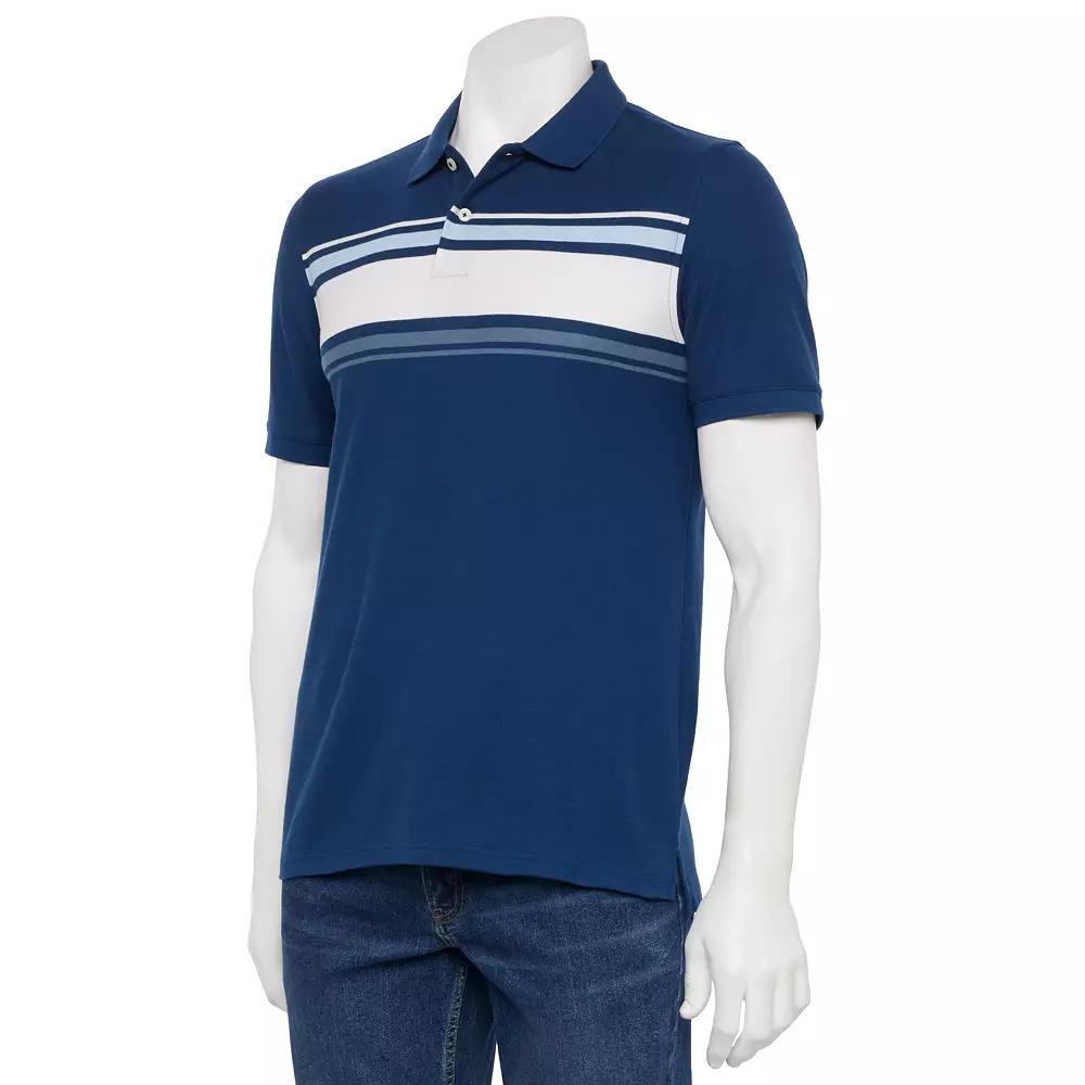 Men's Sonoma Goods For Life® Short Sleeve Pique Polo,  Product Image