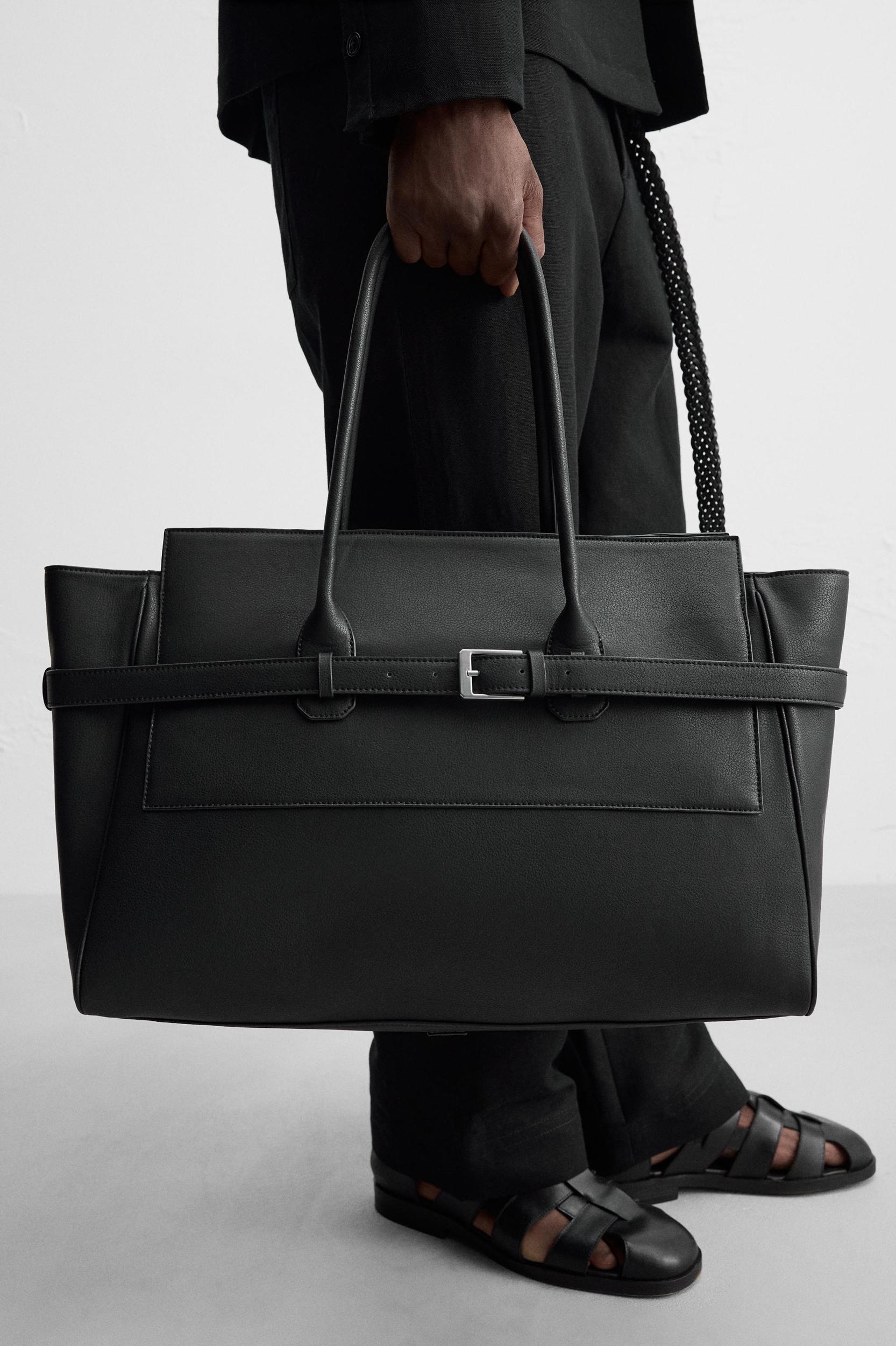 BELTED HANDBAG Product Image