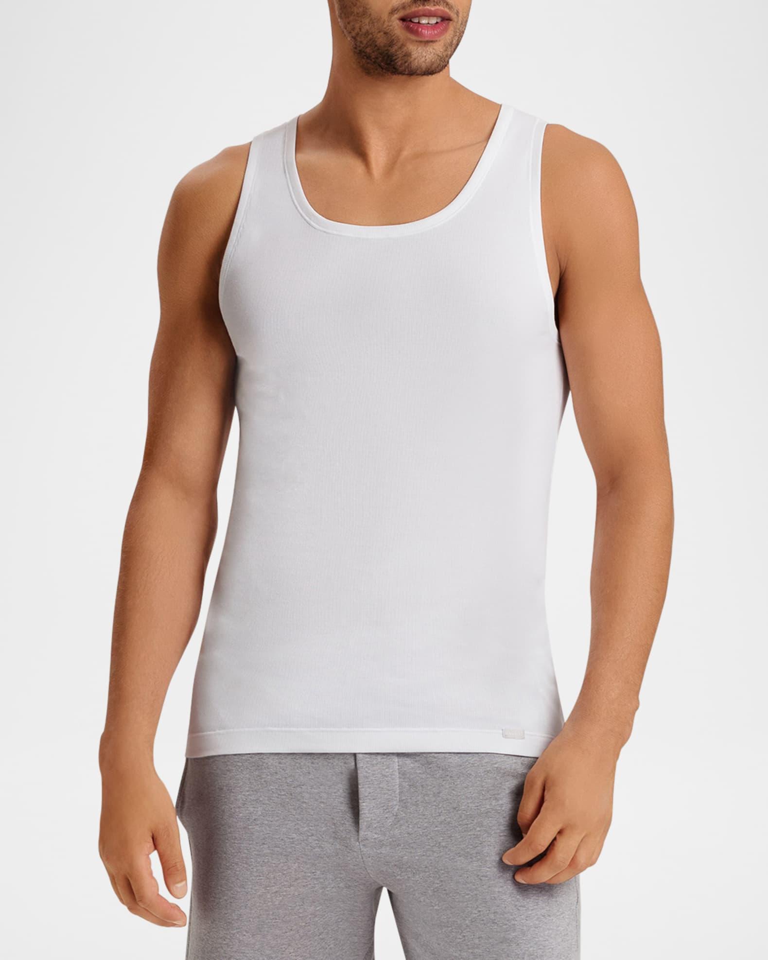 Men's Cotton Essentials 2.2 Ribbed Tank Top Product Image