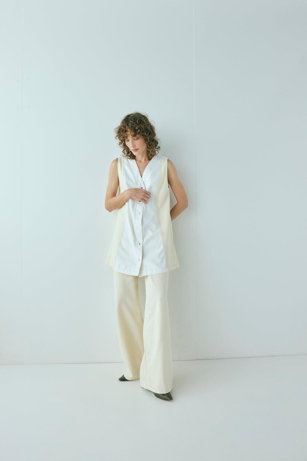 Pippa Denim Jeans Cream Product Image