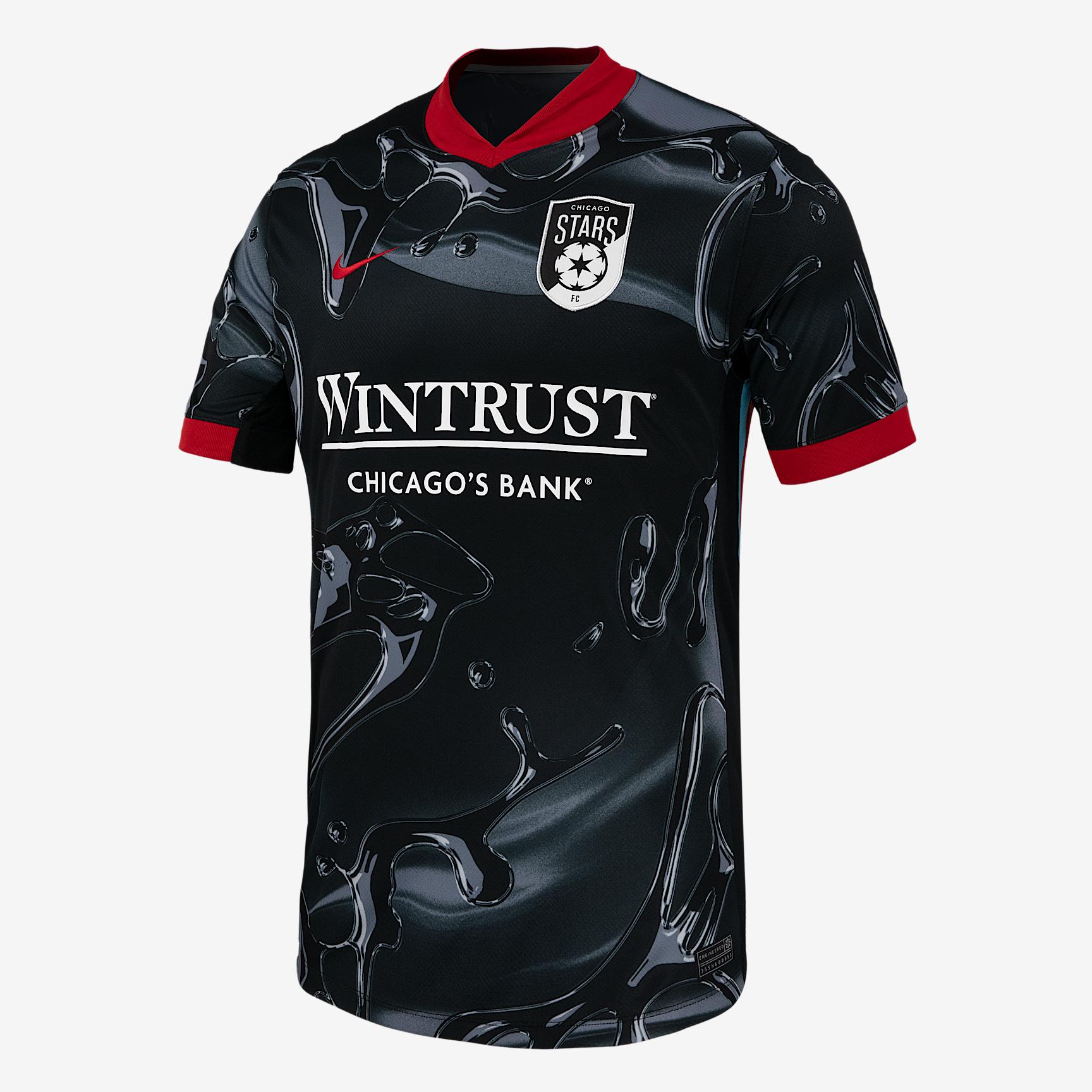 Mallory Swanson Chicago Stars FC 2025 Stadium Away Nike Mens Dri-FIT NWSL Replica Jersey | P35562CHMS-BLH Product Image