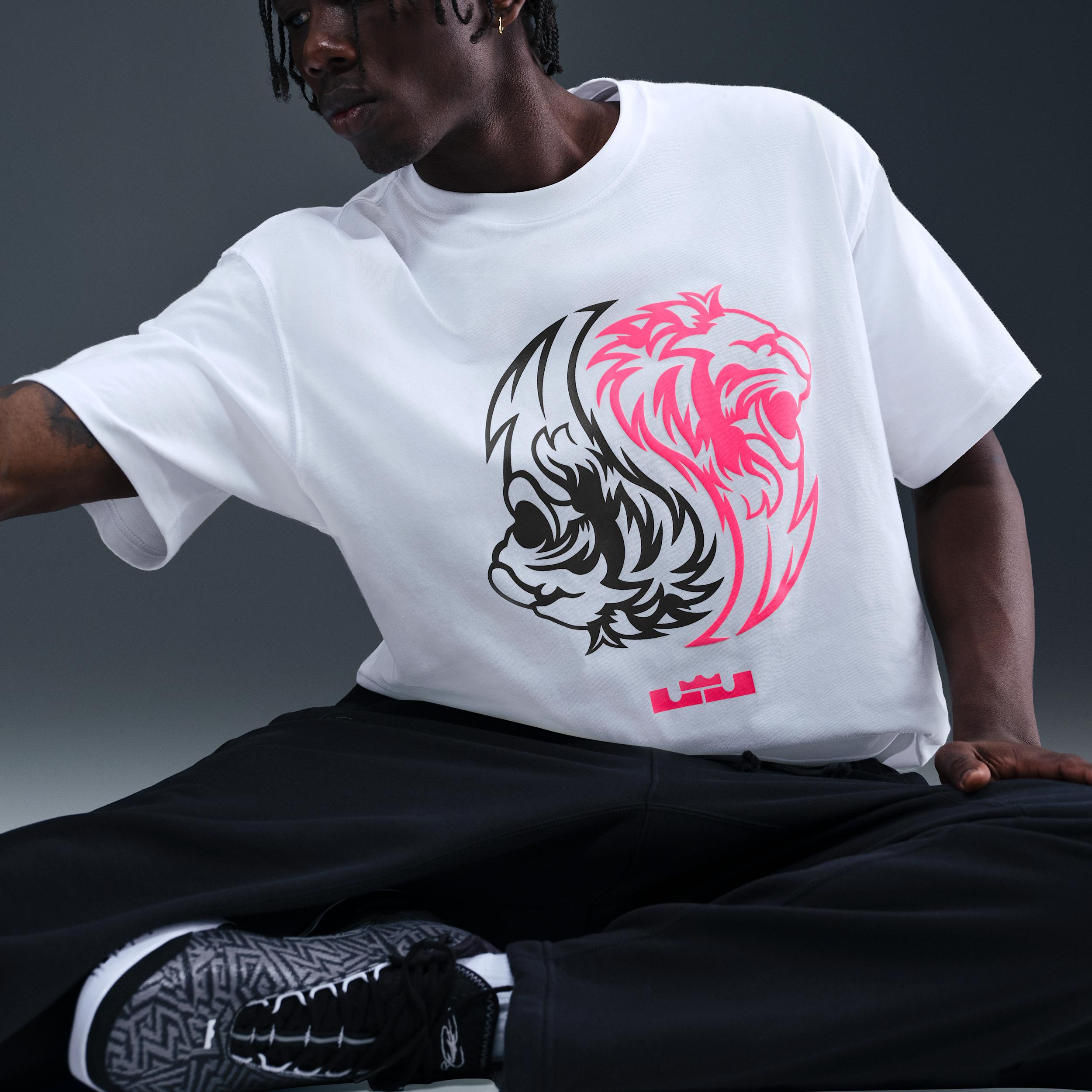 Nike Mens LeBron Max90 T-Shirt | HV1689-068 Product Image