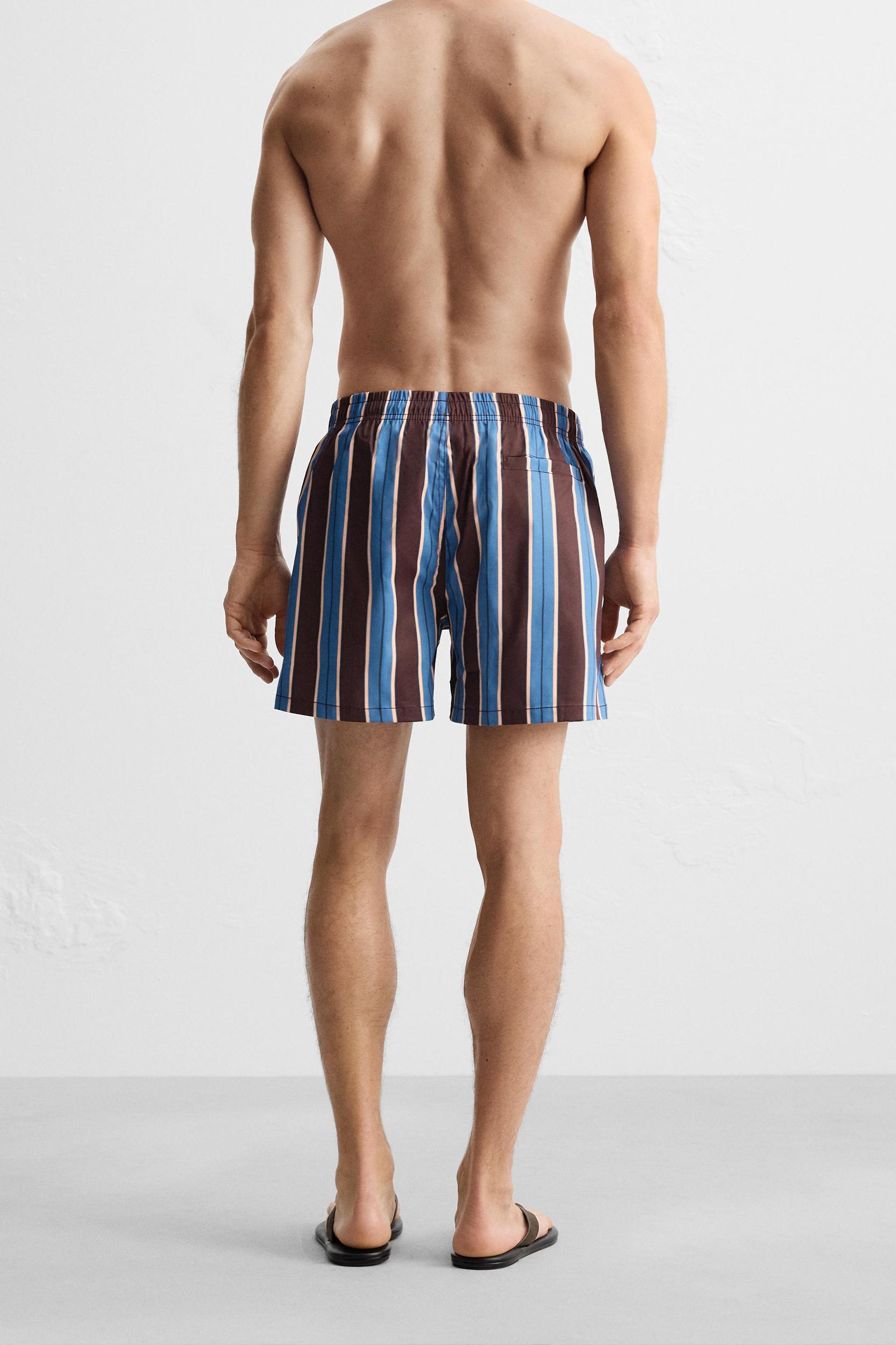 REGULAR STRIPE SWIMSUIT Product Image
