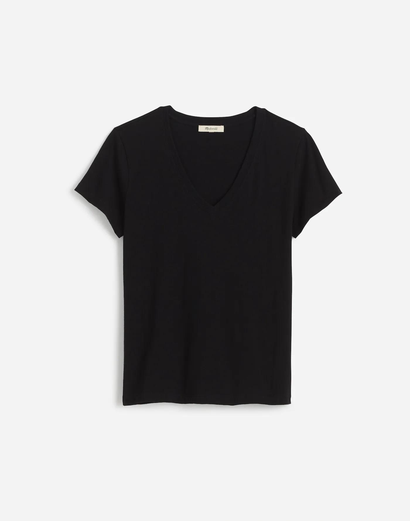 Slub Perfect V-Neck Tee Product Image