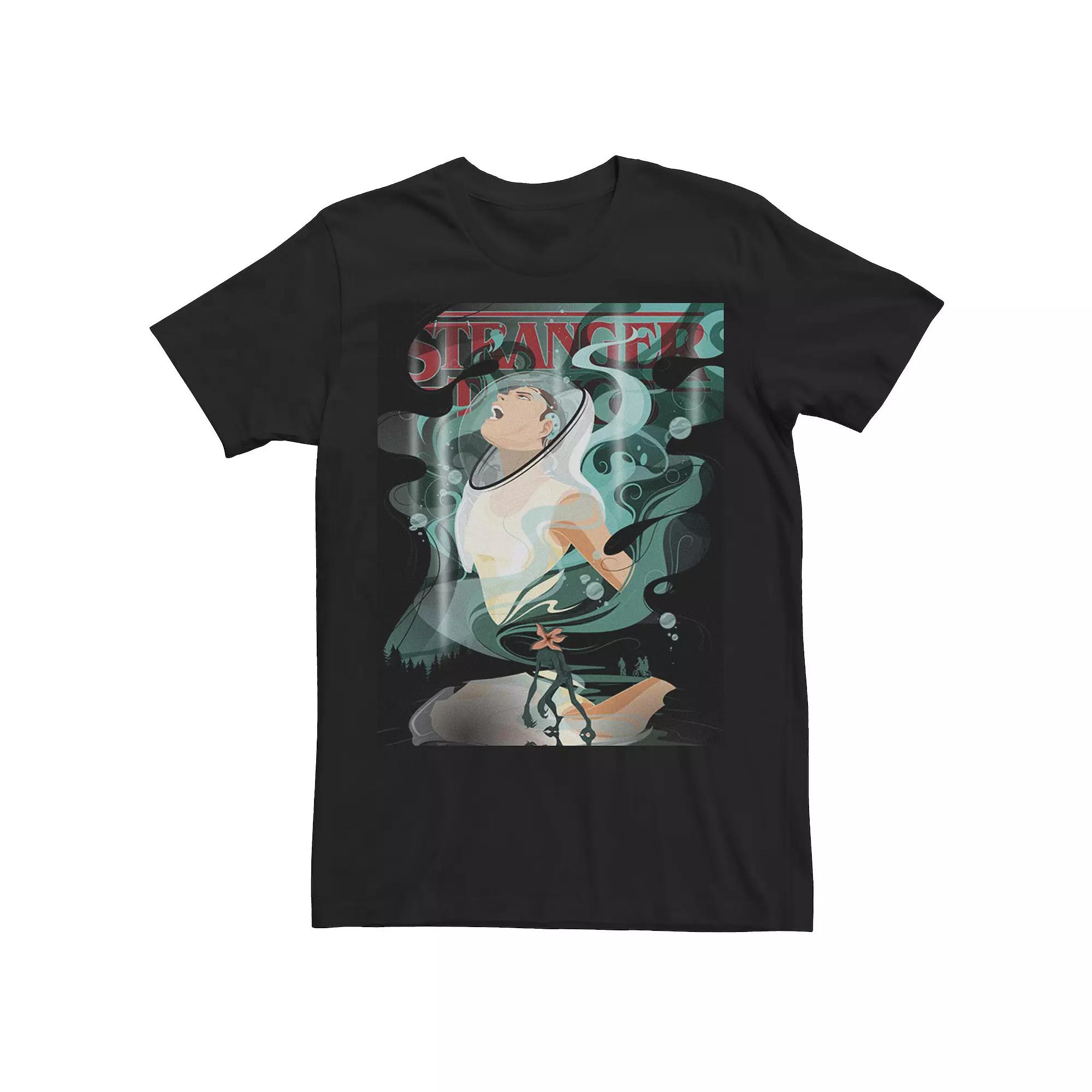 Men's Stranger Things Day Eleven Upside Down Mashup Tee,  Product Image