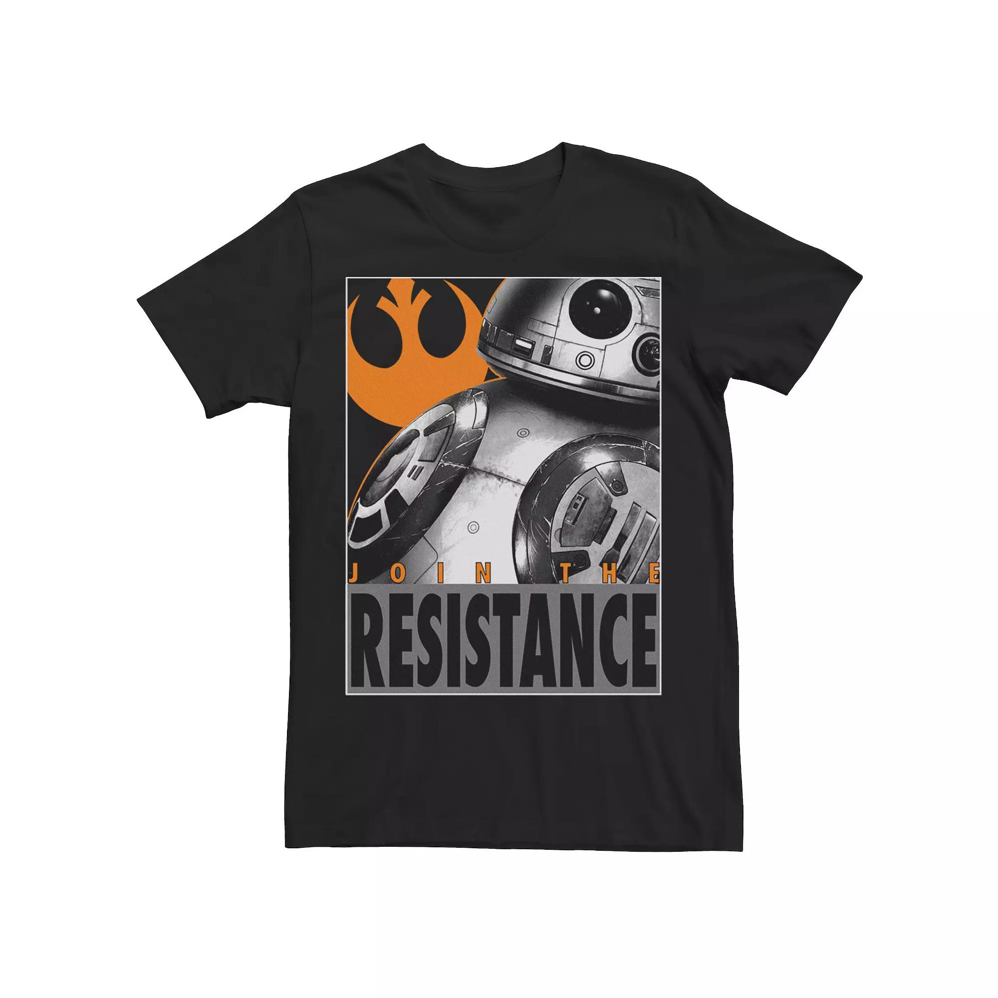 Men's Star Wars BB-8 "Join The Resistance" Poster Tee,  Product Image