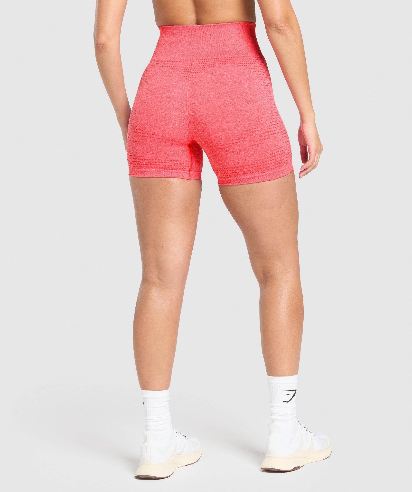 Gymshark Vital Shorts - Coral Red Marl Female Product Image