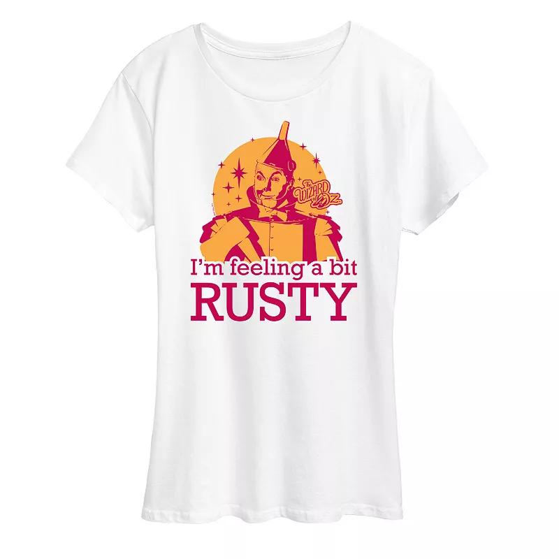 Women's The Wizard Of Oz A Bit Rusty Graphic Tee,  Product Image