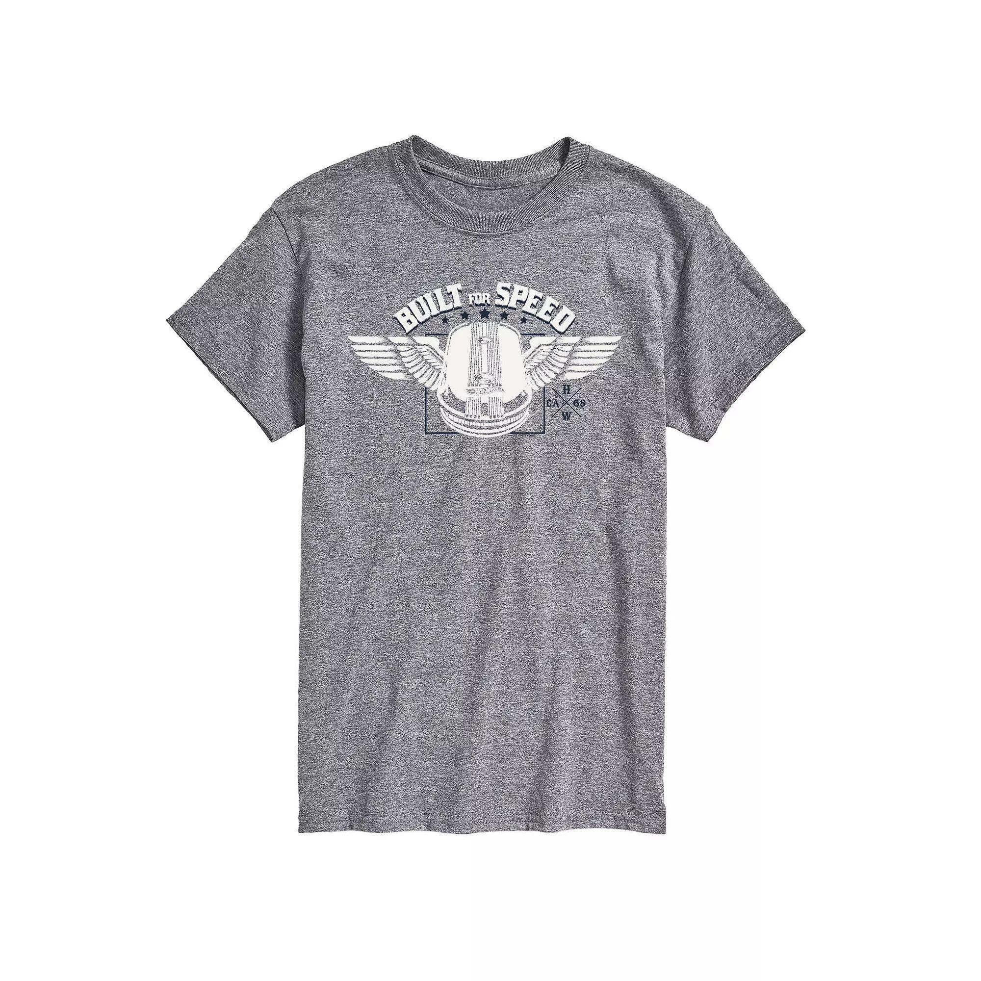 Big & Tall Hot Wheels Built For Speed Graphic Tee, Men's,  Product Image