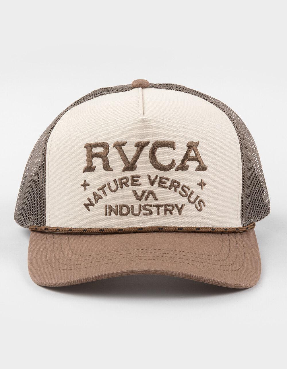 RVCA Ridge Curved Trucker Hat - BROWN COMBO Product Image