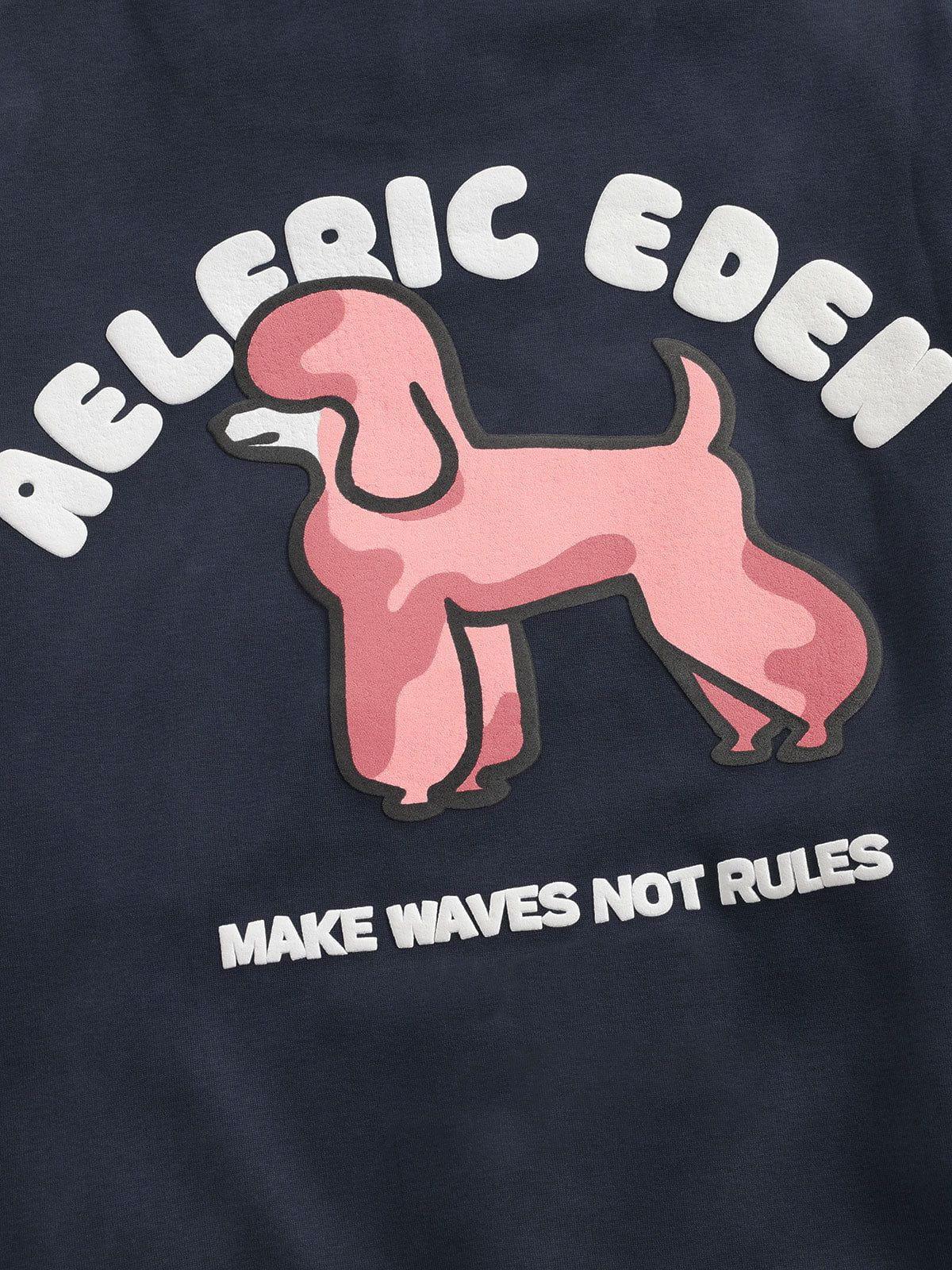 Aelfric Eden Cute Poodle Pullover Hoodie Product Image