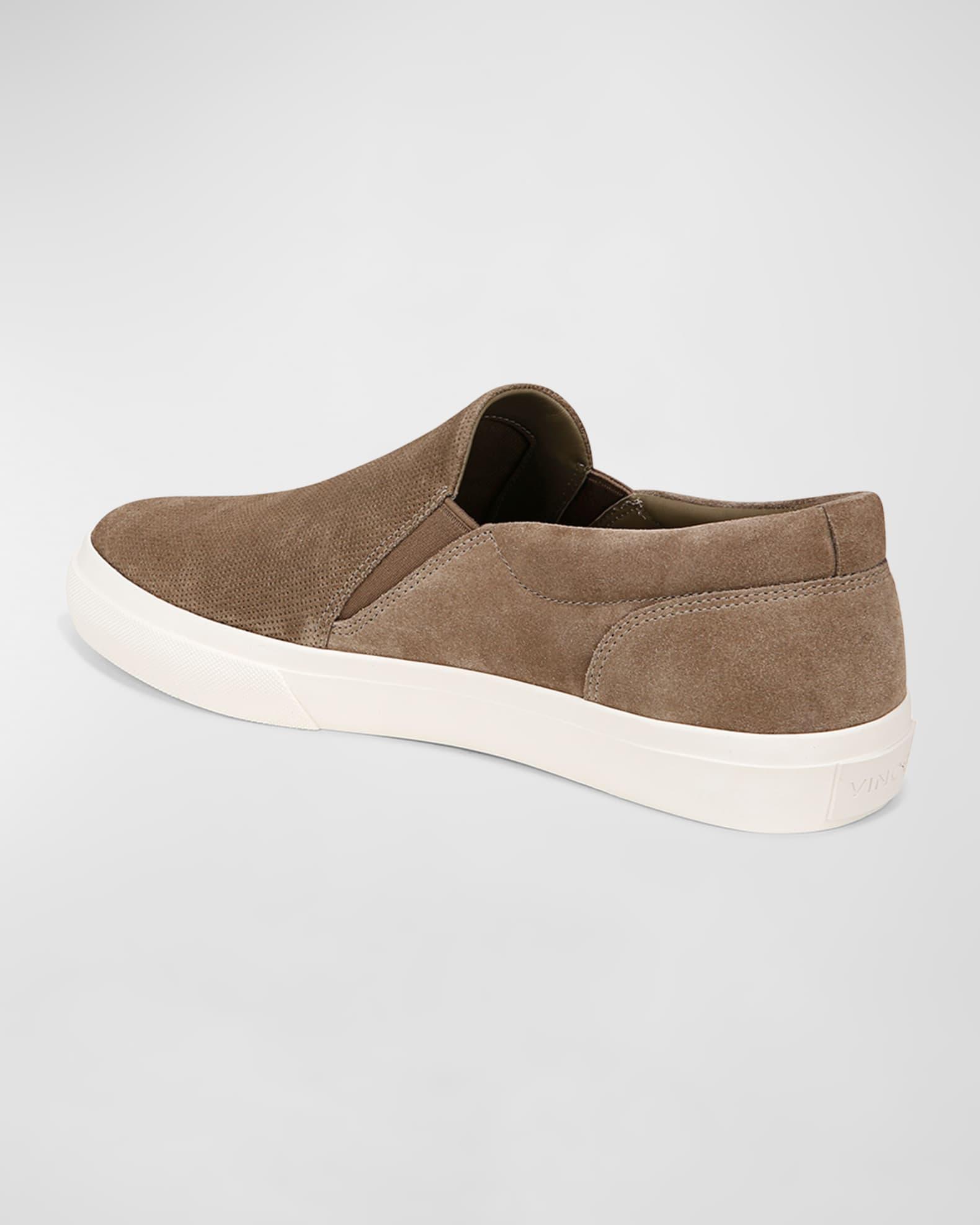 Men's Fletcher Suede Slip-On Sneakers Product Image