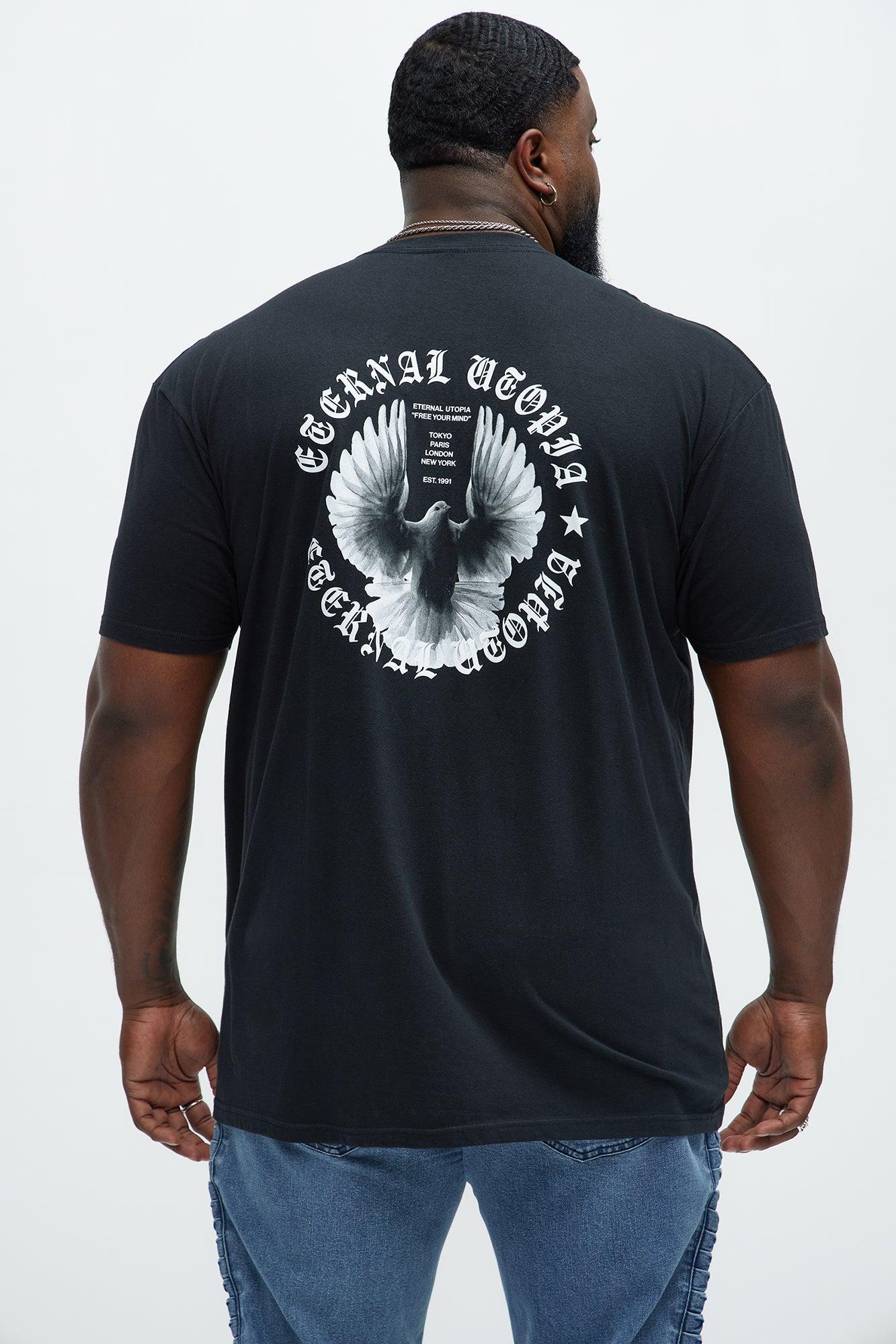 Eternal Utopia Short Sleeve Tee - Black Product Image