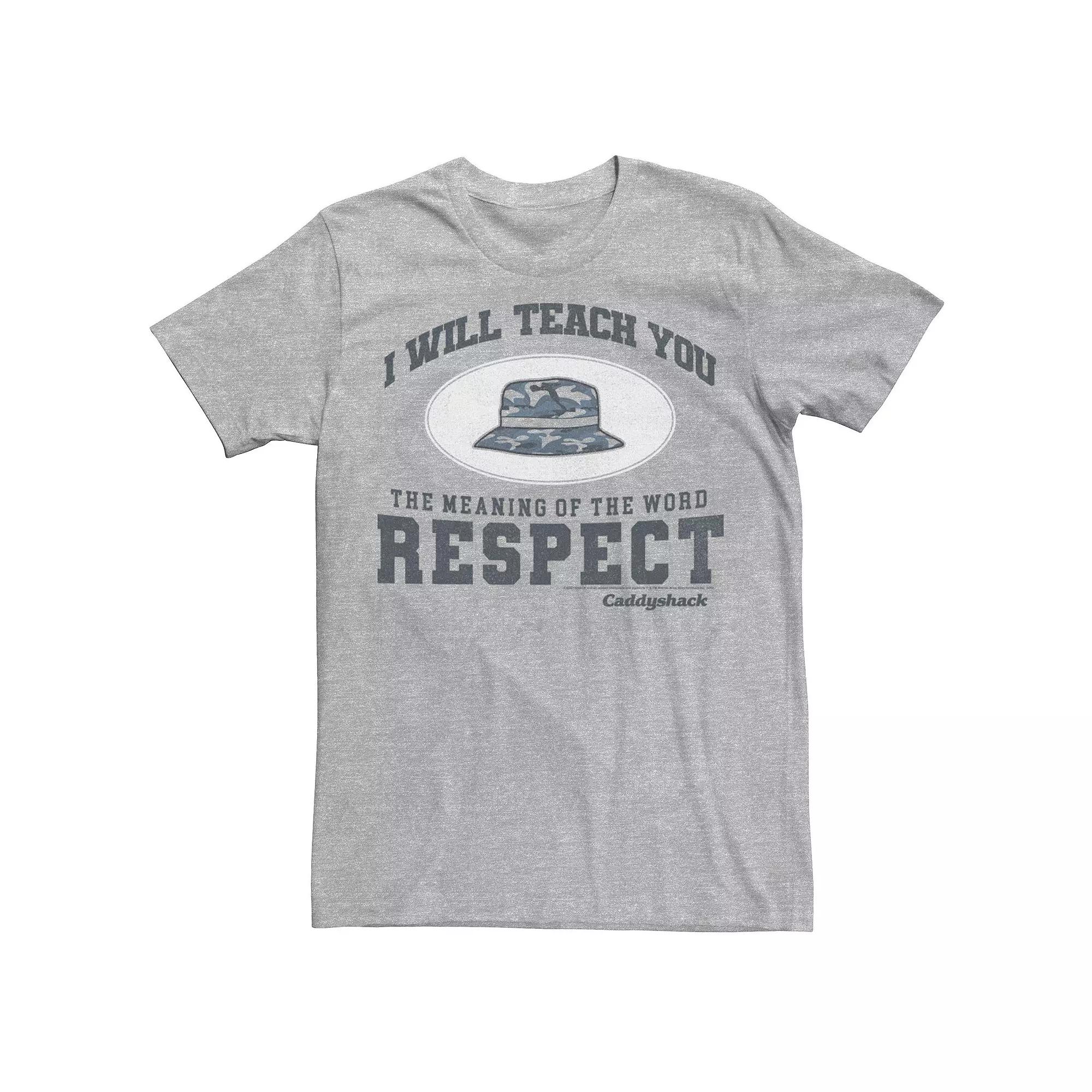 Men's Caddyshack Meaning Of Respect Movie Quote Tee,  Product Image