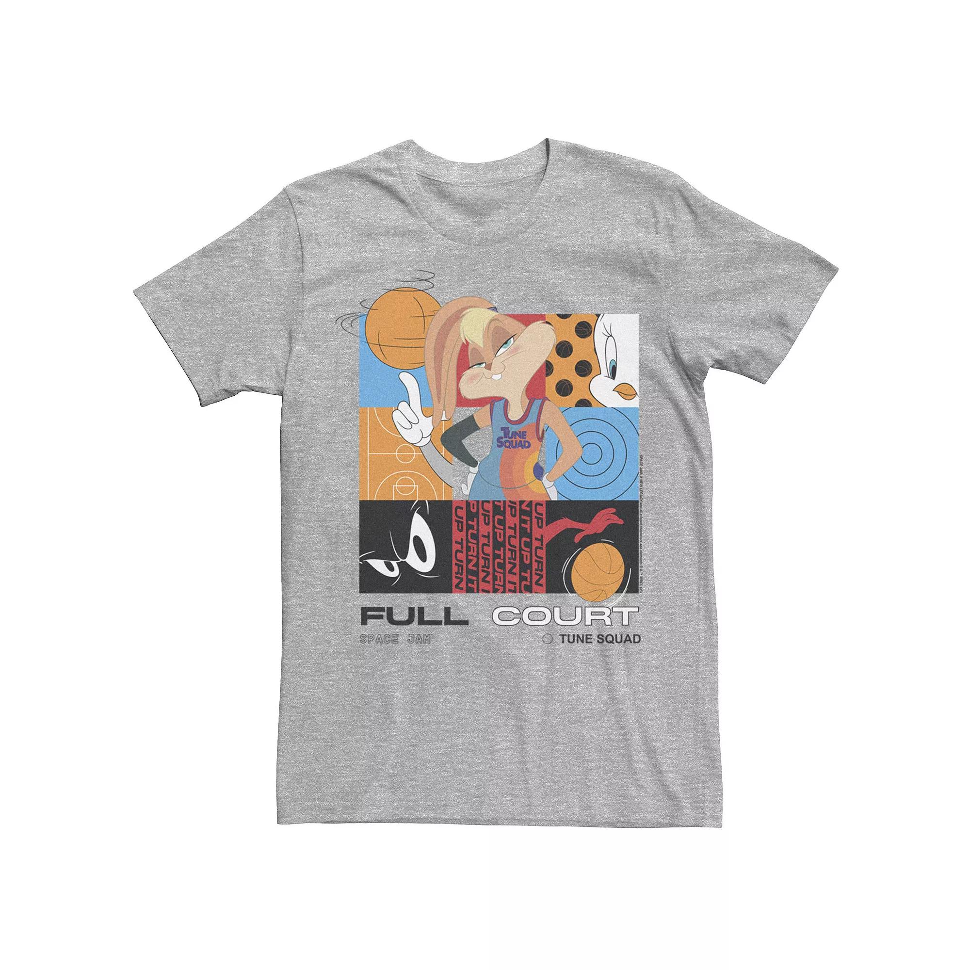 Men's Space Jam 2 Lola Bunny And Squad Portrait Panel Collage Tee,  Product Image