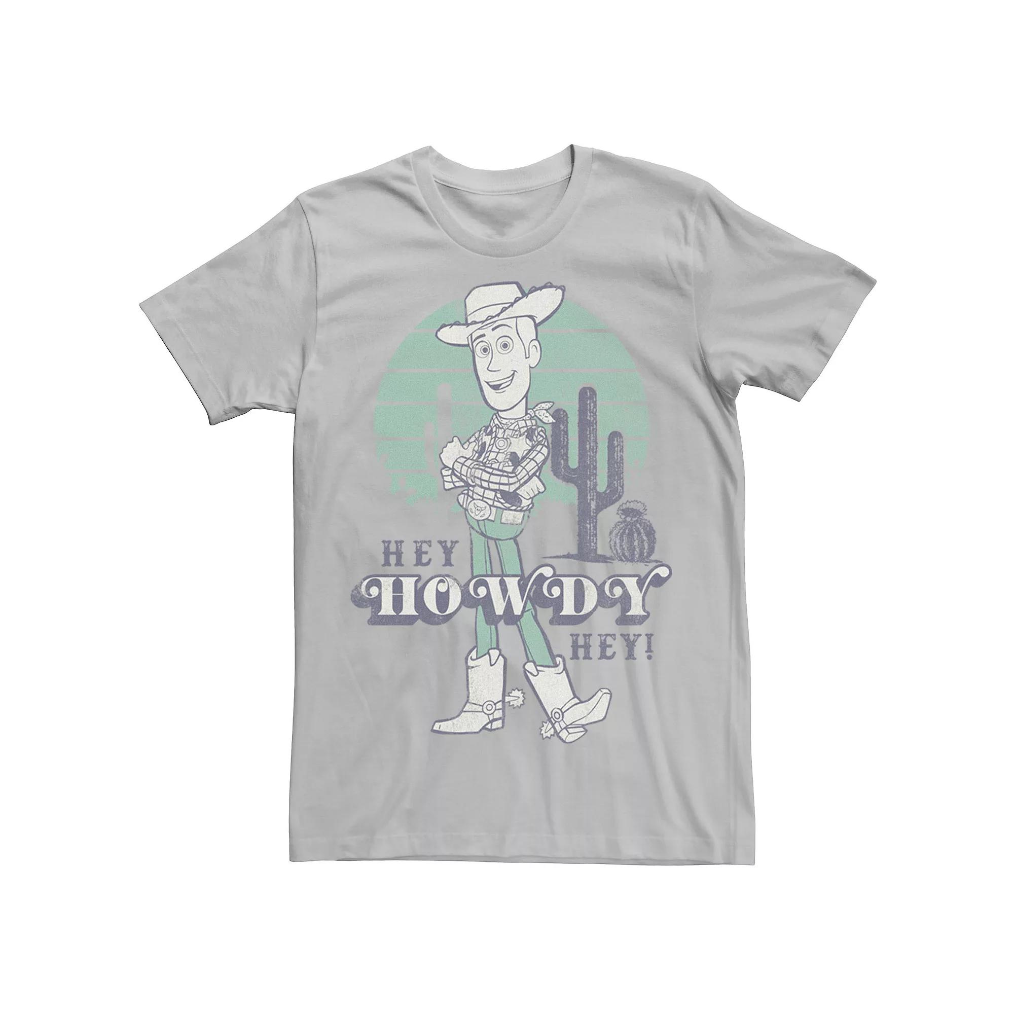 Disney / Pixar's Toy Story Woody Men's Pastel Hey Howdy Hey Tee,  Product Image