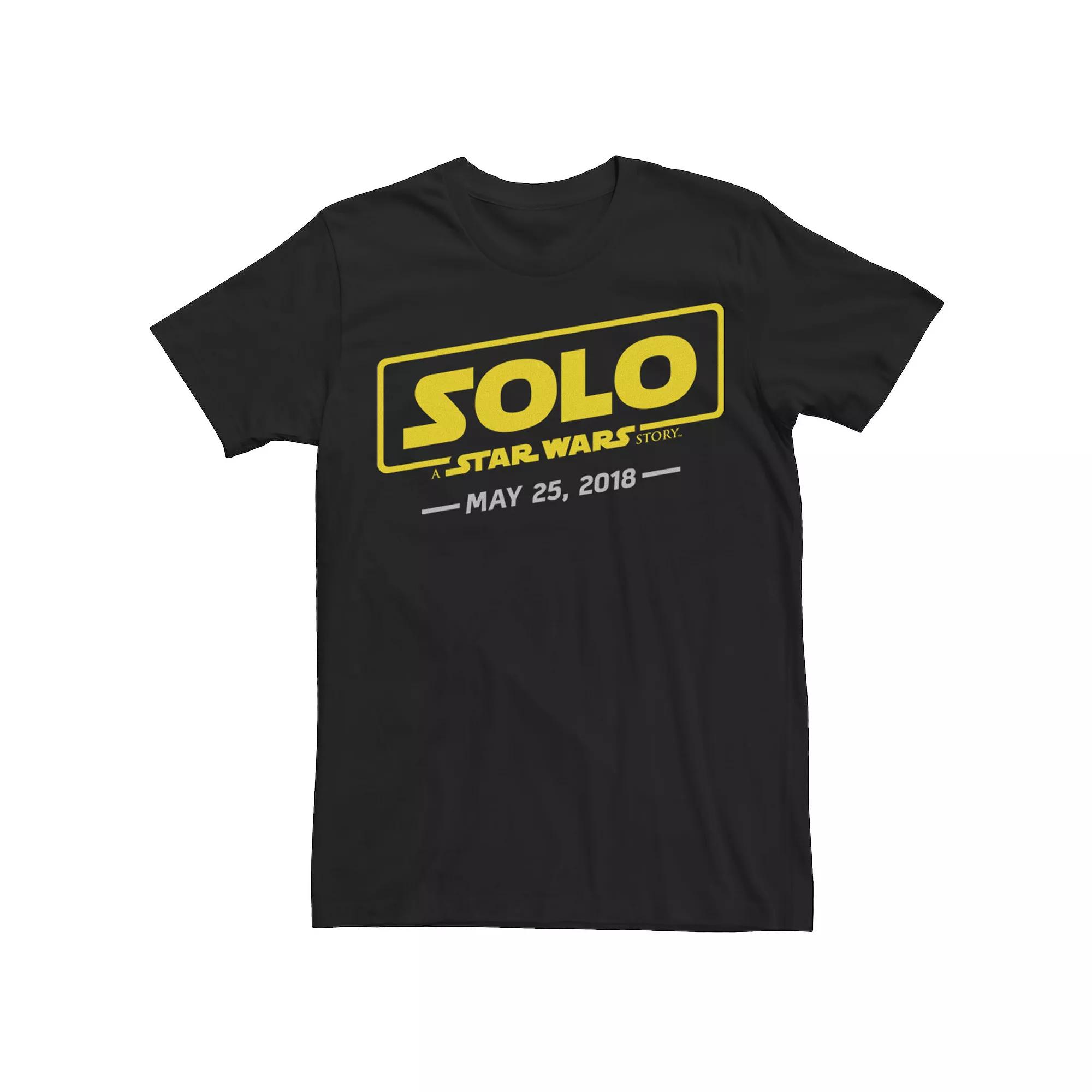 Men's Star Wars Han Solo Movie Logo Tee,  Product Image