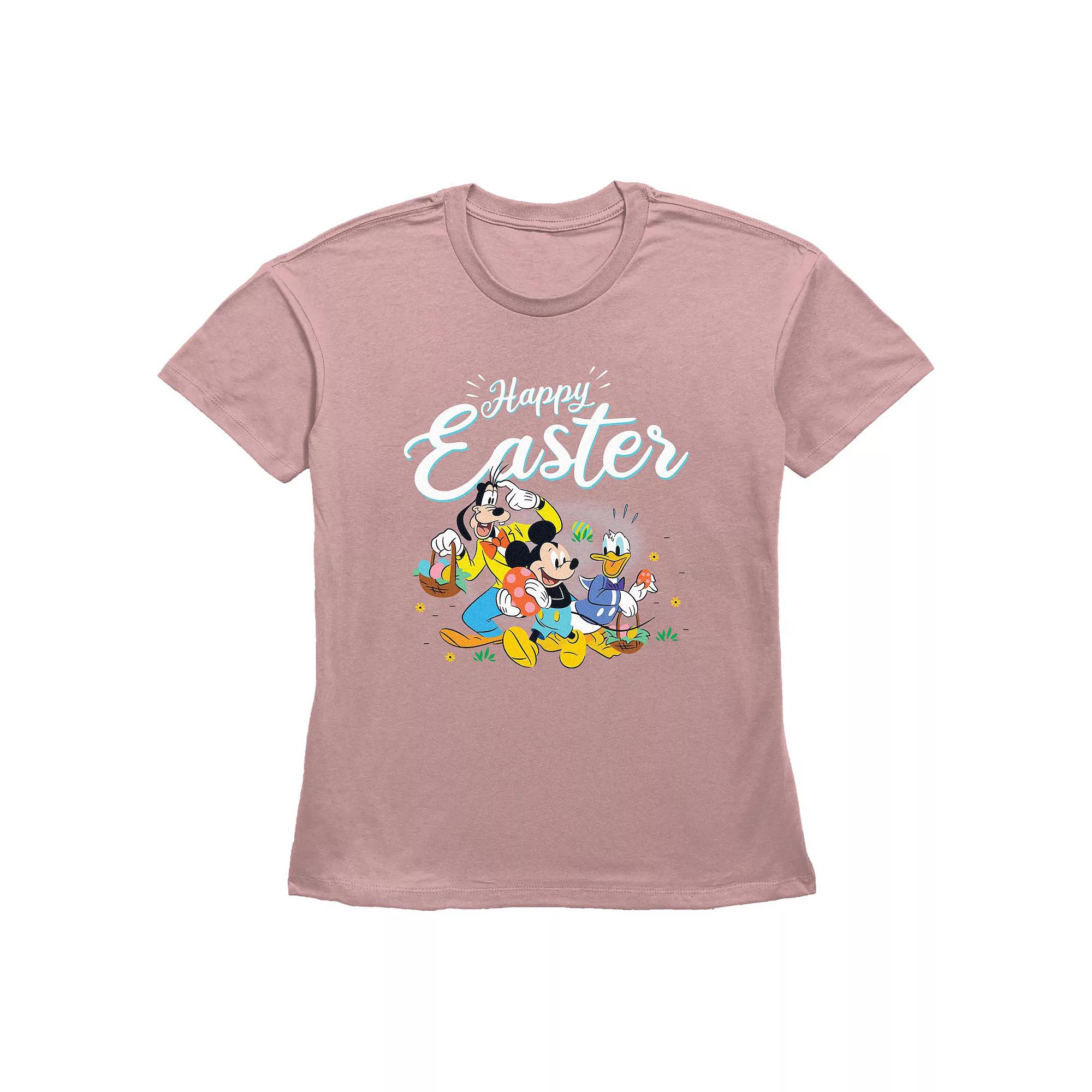 Disney's Mickey Mouse & Friends Happy Easter Women's Graphic Tee,  Product Image