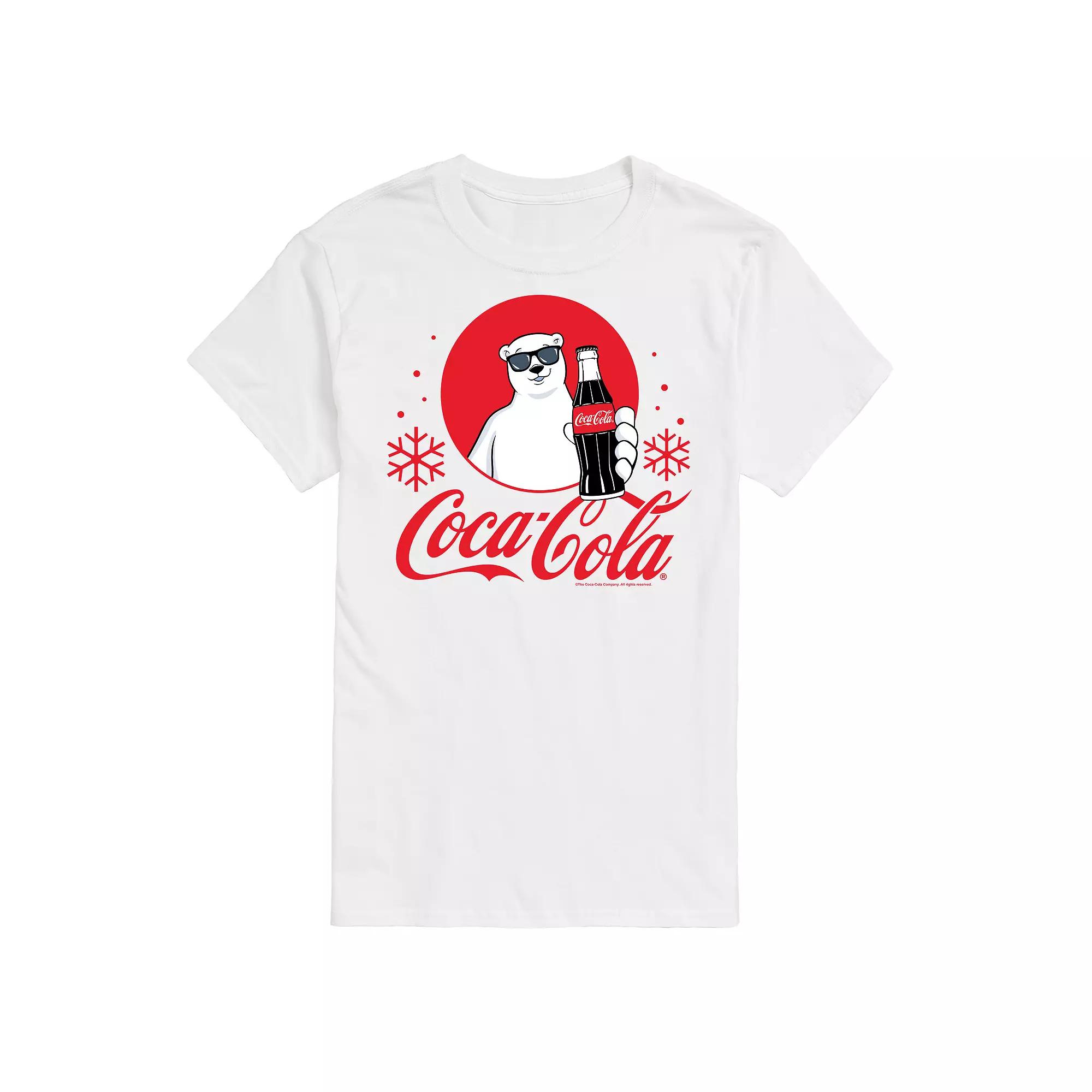 Big & Tall Coca-Cola Polar Bear Graphic Tee, Men's,  Product Image