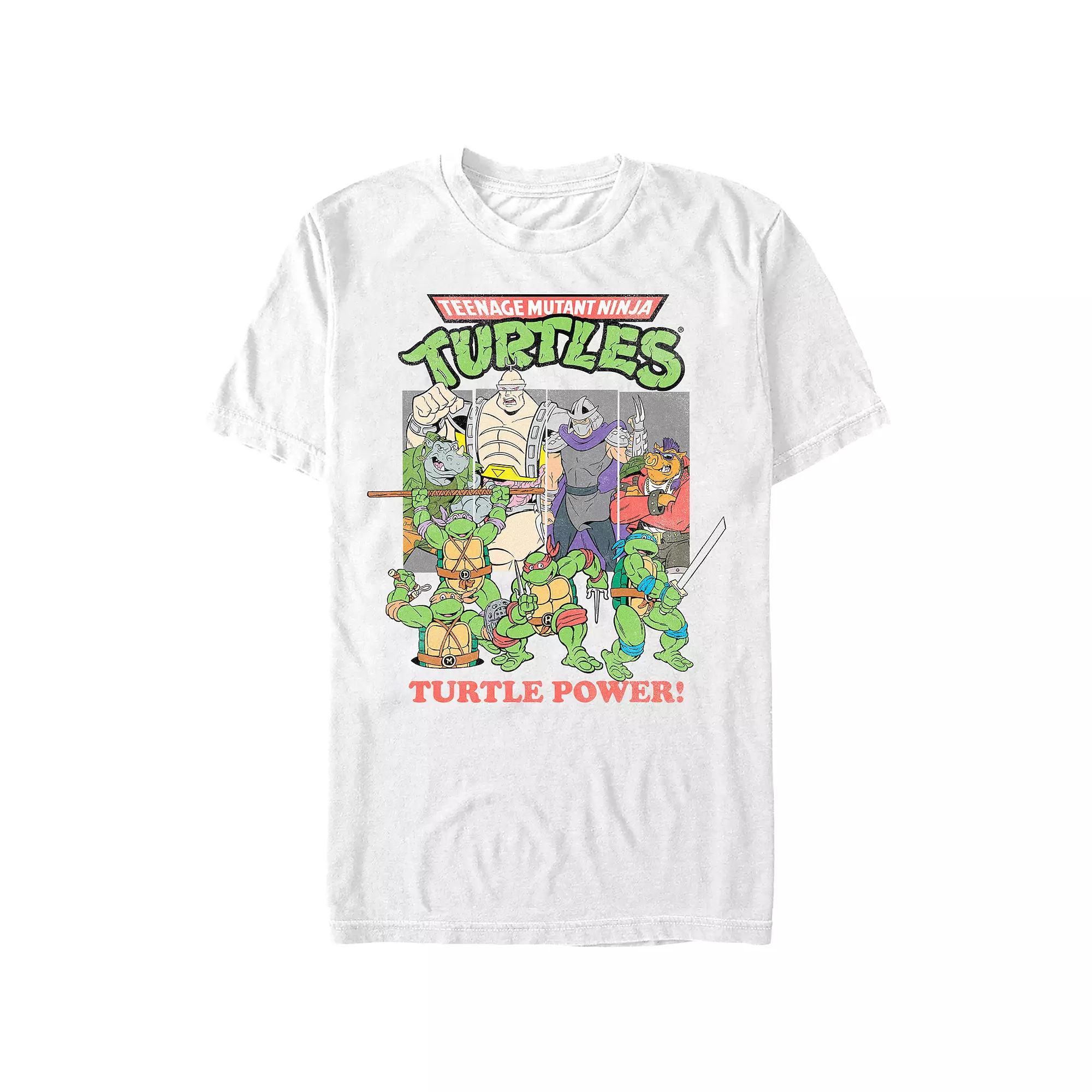 Men's Teenage Mutant Ninja Turtles Classic Poster Graphic Tee,  Product Image