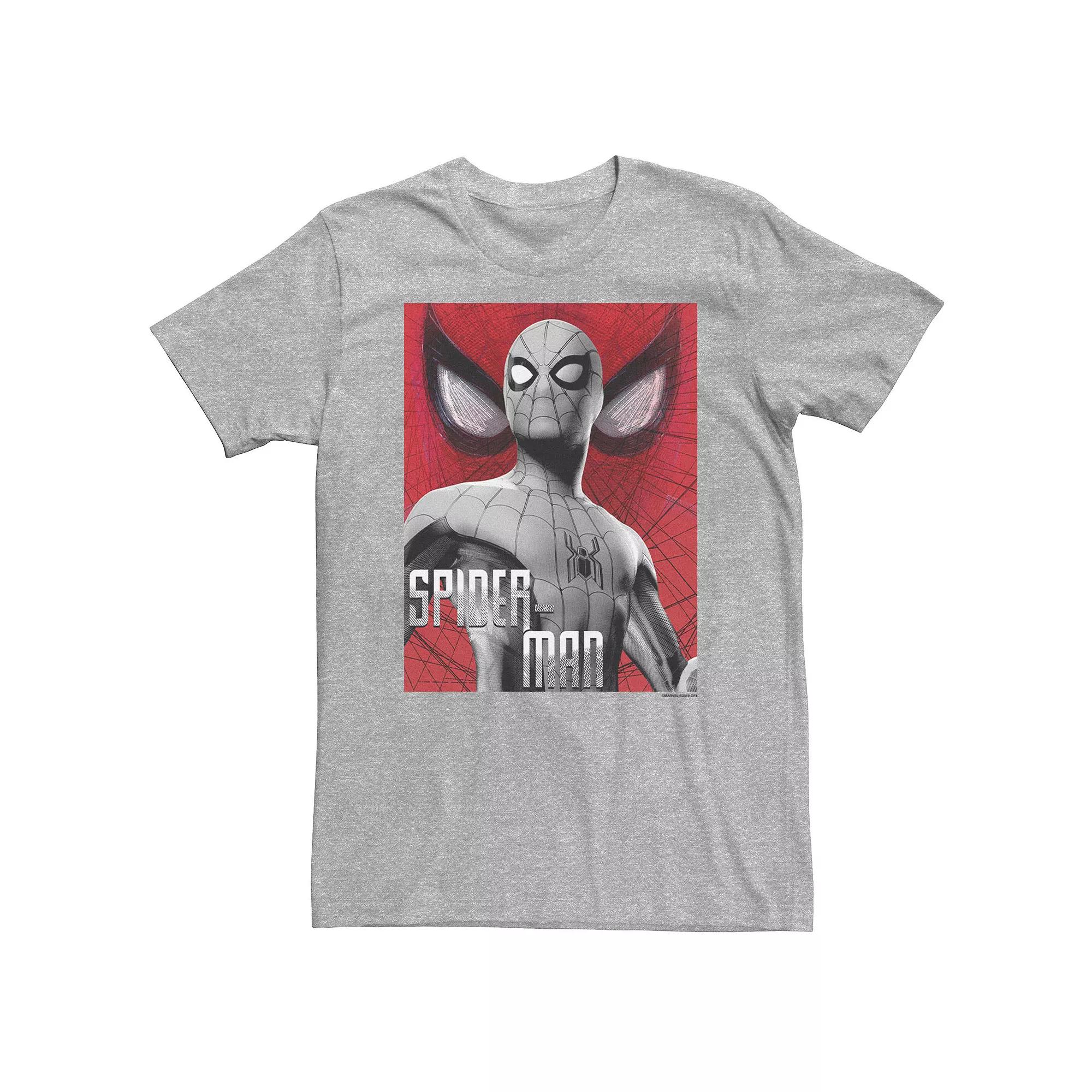 Big & Tall Marvel Spider-Man Far From Home Ornate Poster Graphic Tee, Men's,  Product Image