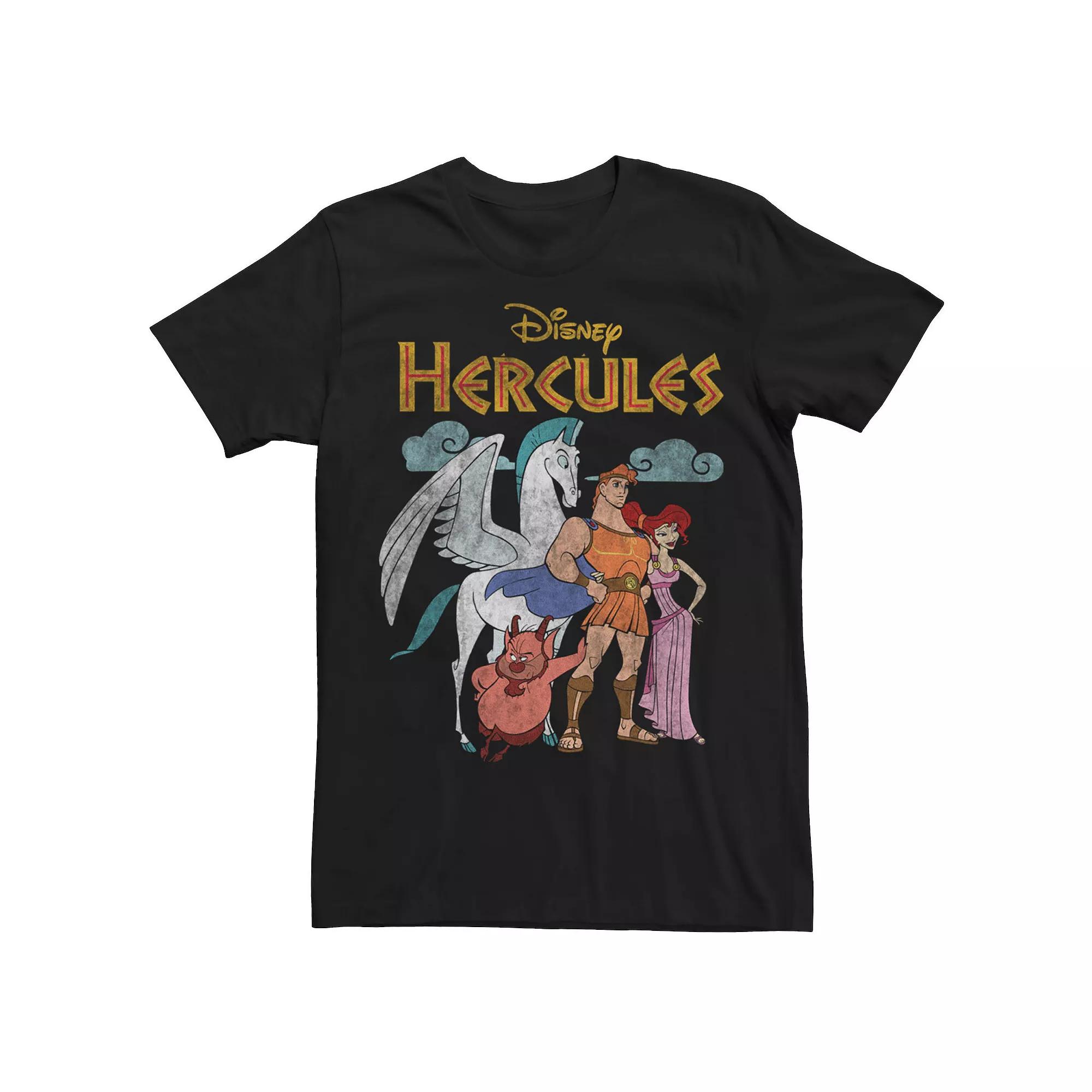 Disney's Hercules Classic Group Shot Vintage Men's Tee,  Product Image