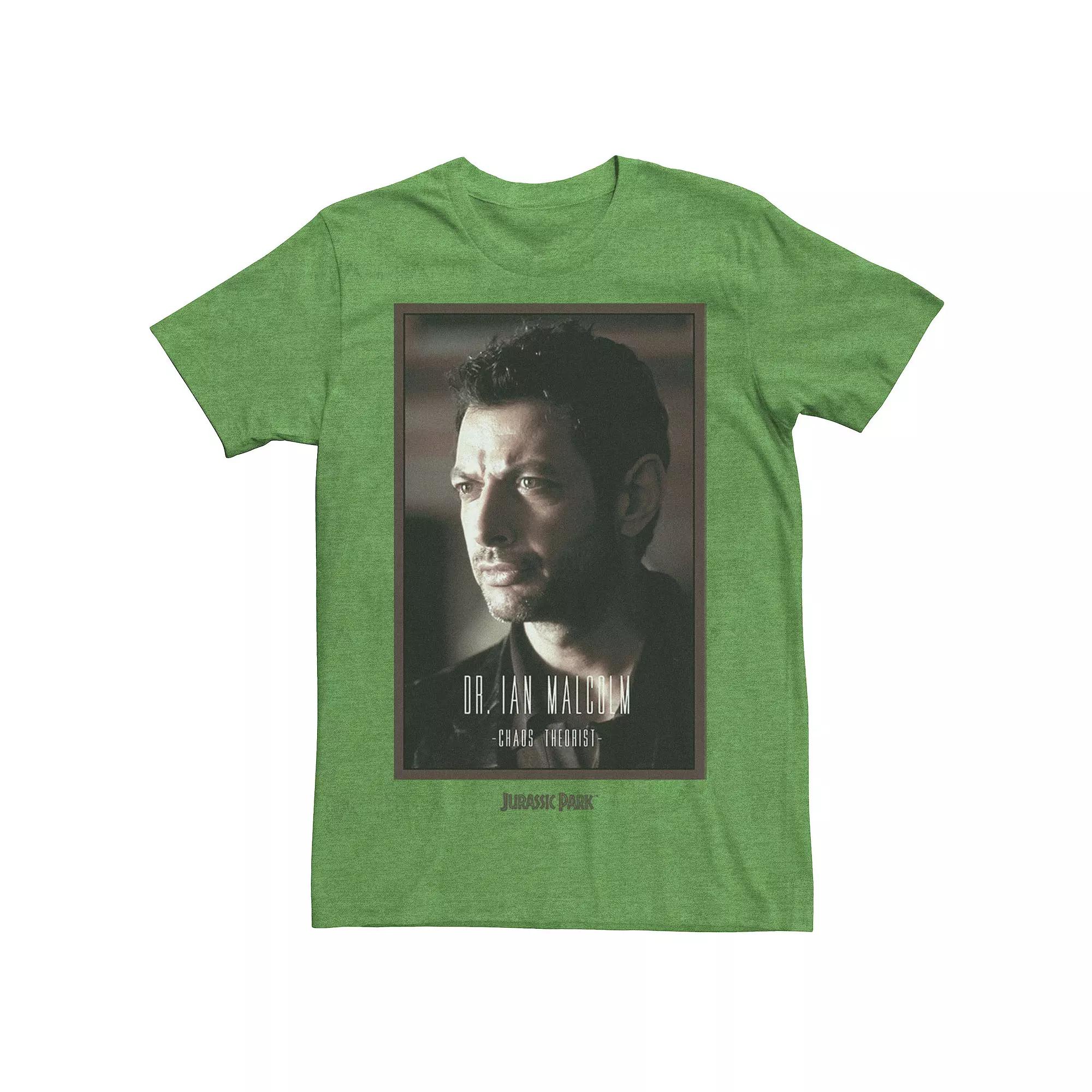 Men's Jurassic Park Dr. Ian Malcolm Chaos Theorist Tee,  Product Image