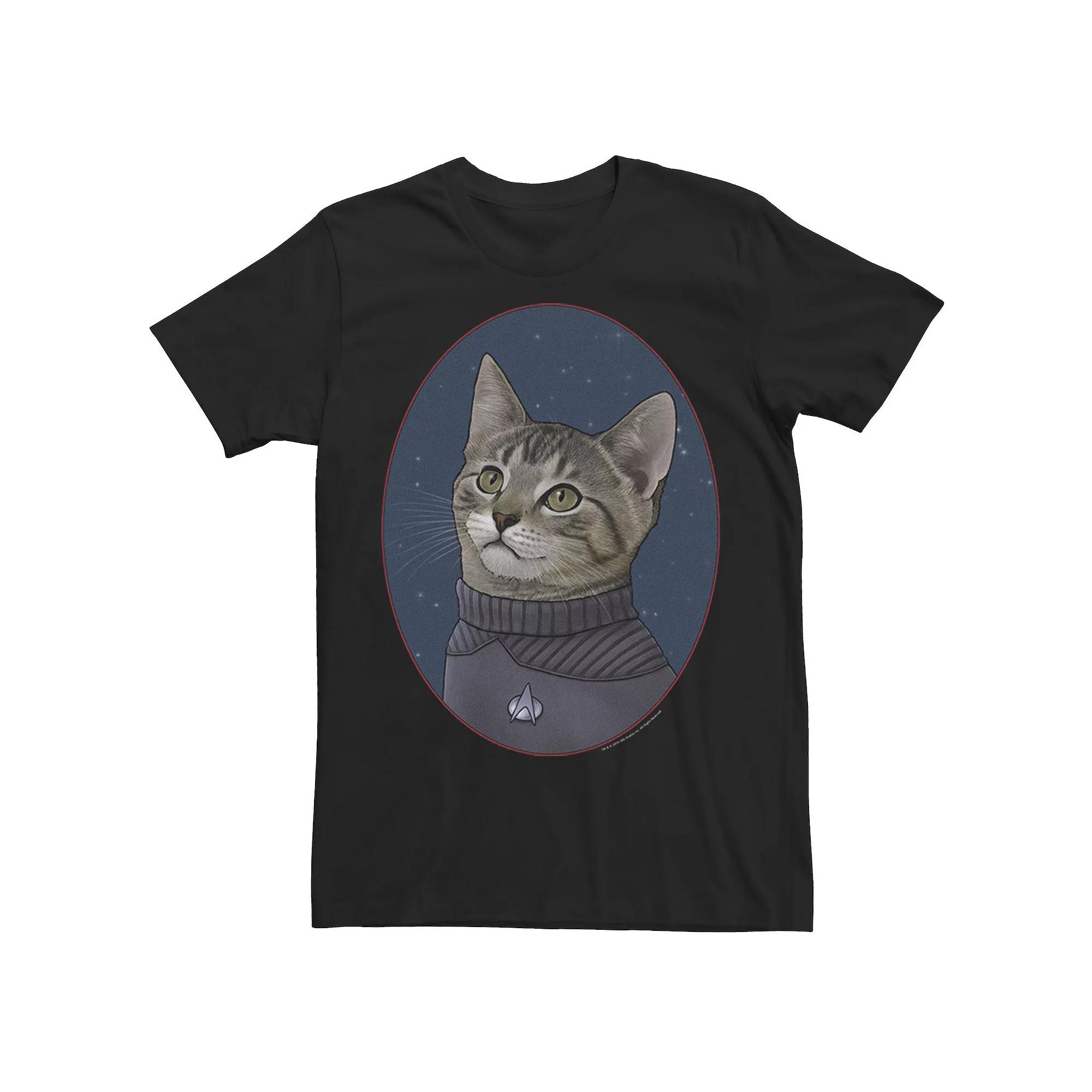 Men's Star Trek Wesley Cat Formation Tee,  Product Image