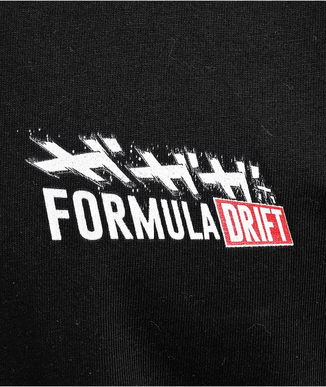 Formula Drift Hyaku Hachi Ju Black T-Shirt Product Image