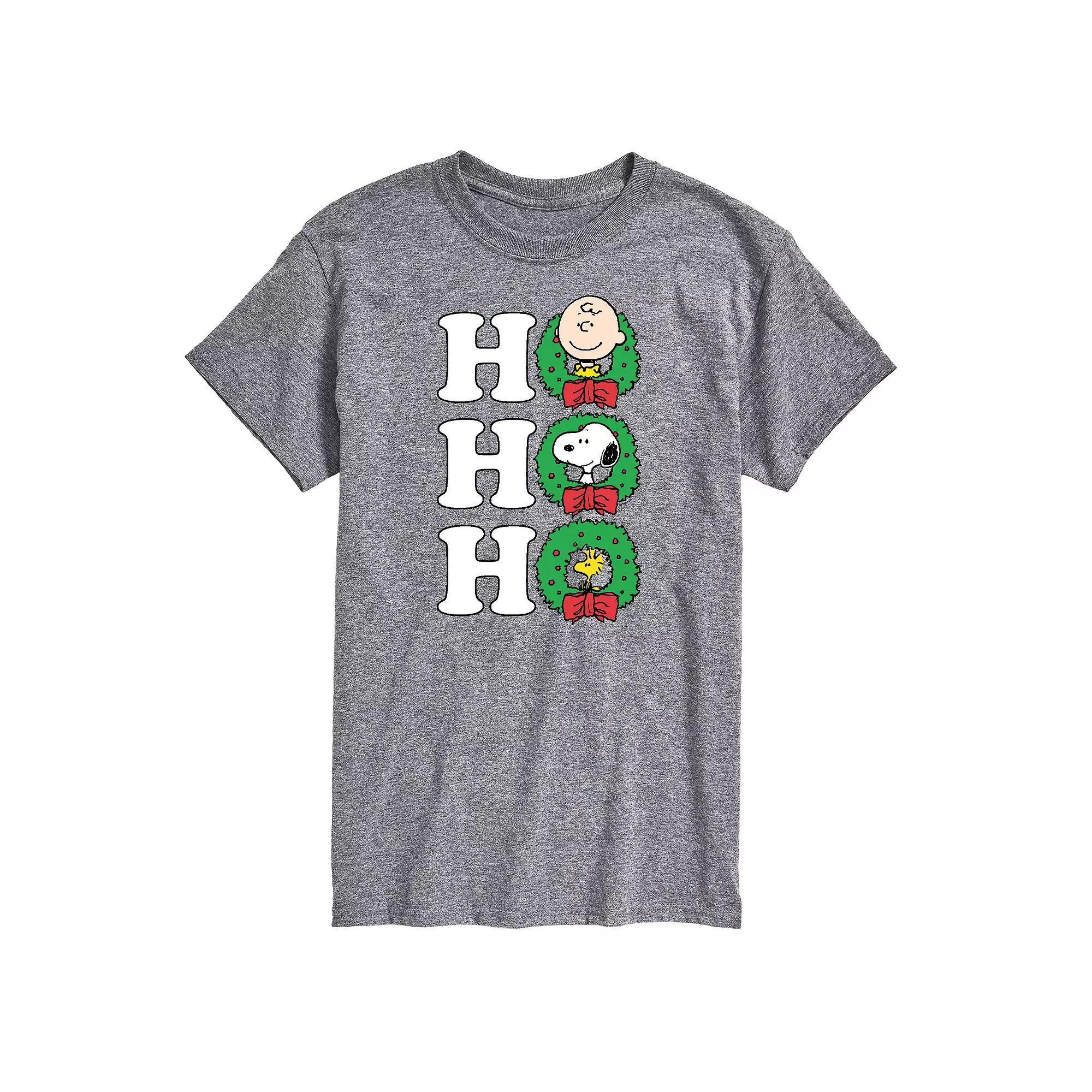 Men's Peanuts Ho Ho Ho Tee,  Product Image