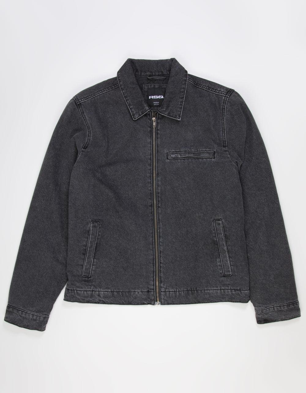 RSQ Mens Denim Workwear Jacket - INDIGO Product Image