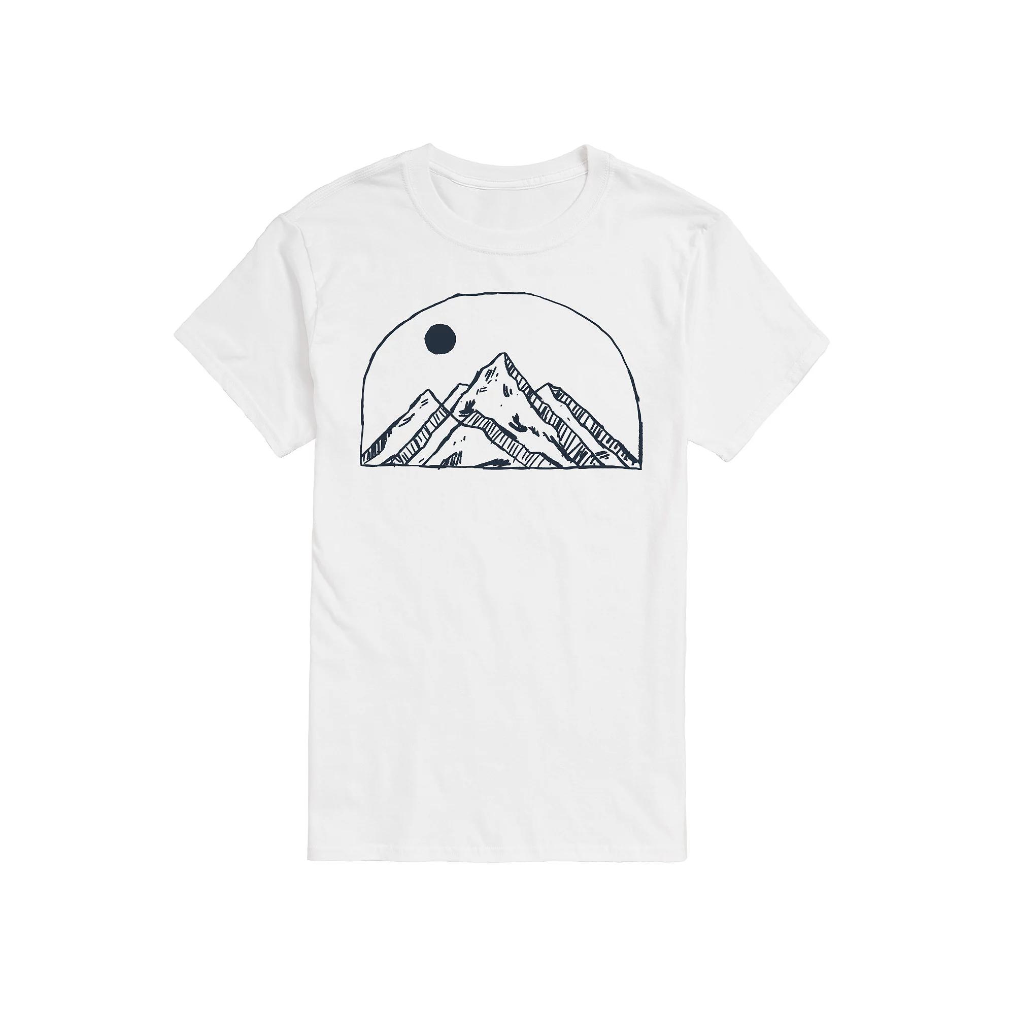 Men's Mountain Sketch Tee,  Product Image