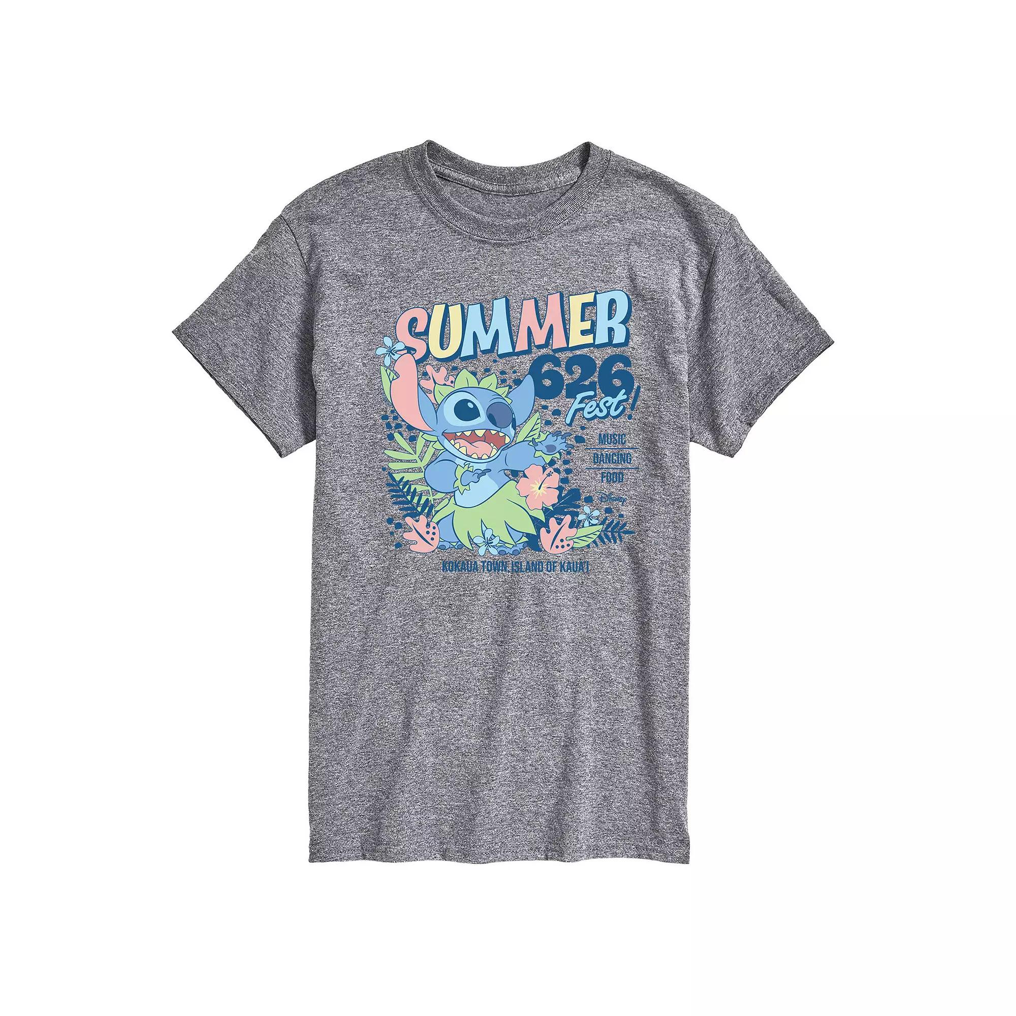 Disney's Lilo & Stitch Men's Summer 626 Fest Graphic Tee,  Product Image