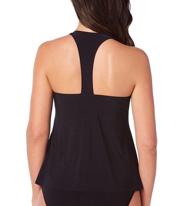 Magicsuit Solid Jersey Brief Shirred Swim Bottom Product Image