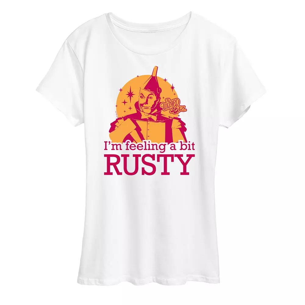 Women's The Wizard Of Oz A Bit Rusty Graphic Tee,  Product Image