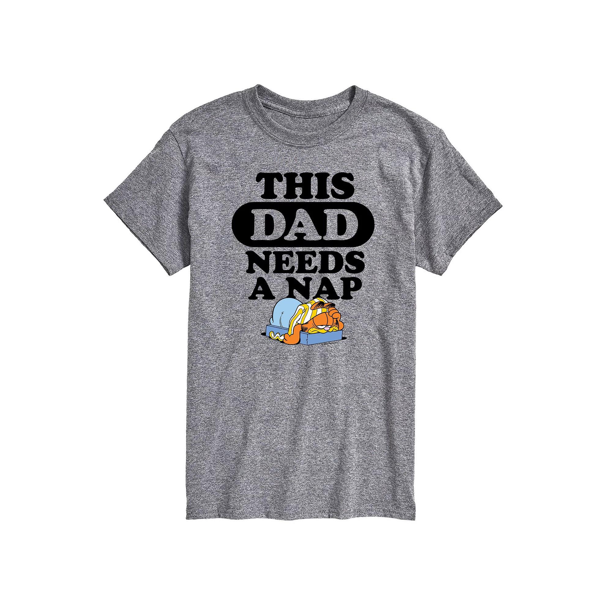 Men's Garfield This Dad Needs A Nap Graphic Tee,  Product Image