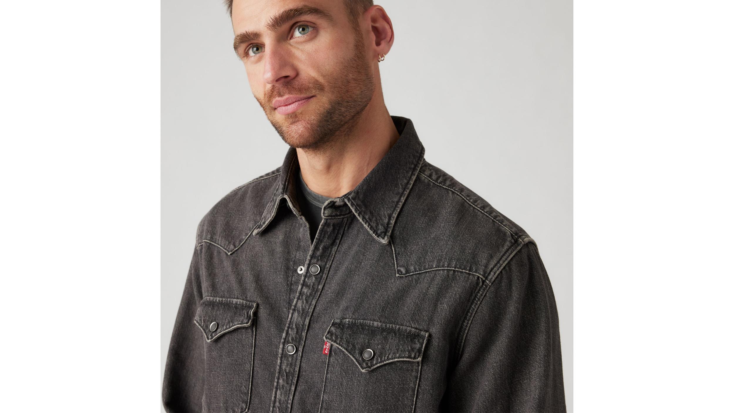 Barstow Western Denim Shirt Product Image