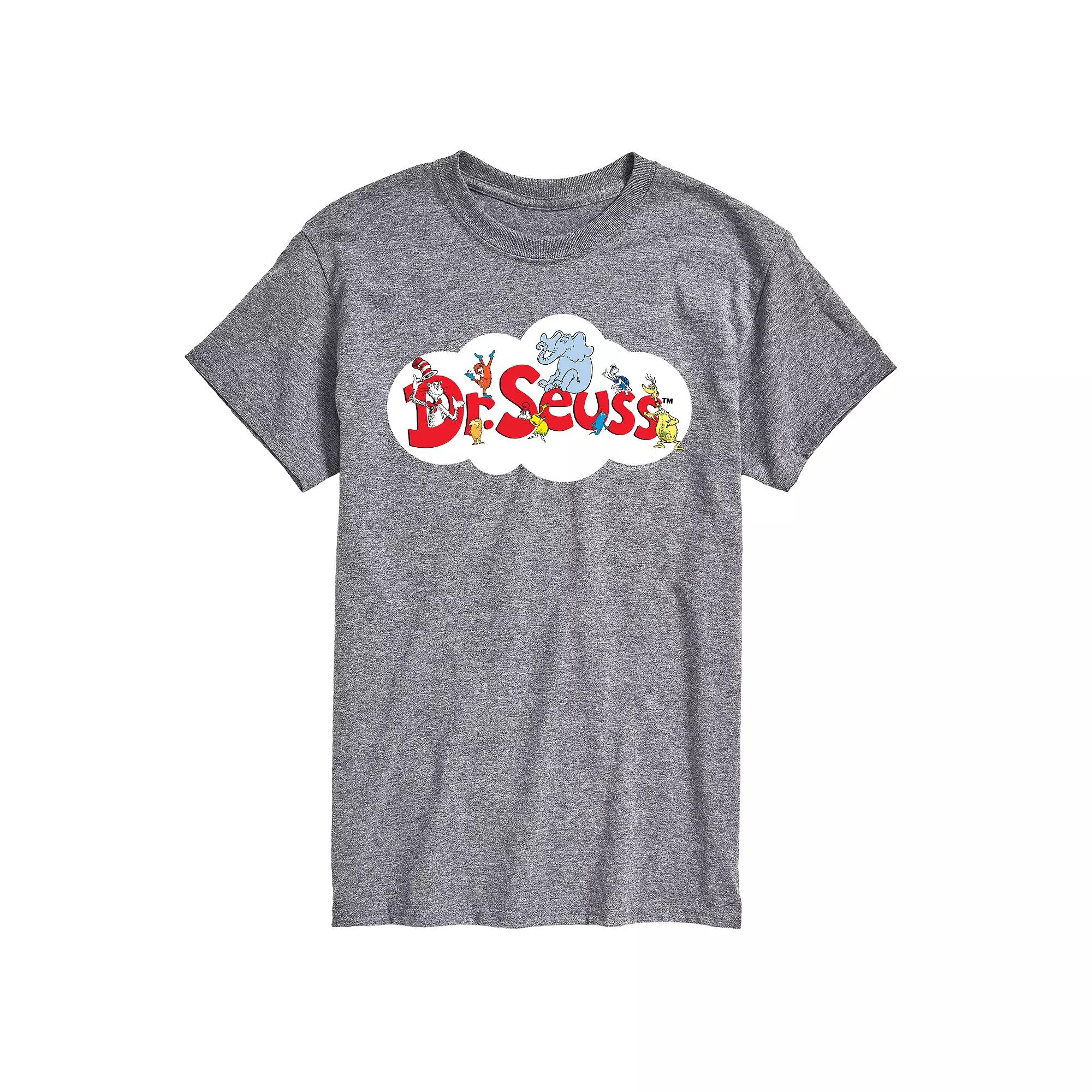 Big & Tall Dr Seuss Cloud Logo Tee, Men's,  Product Image