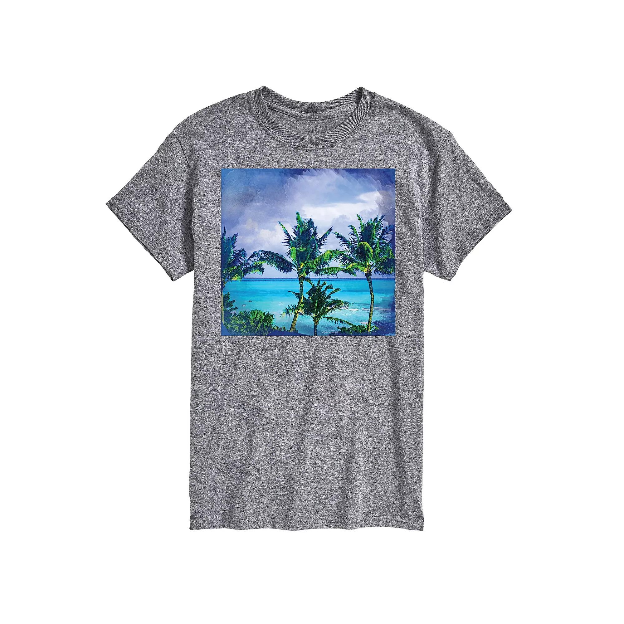 Big & Tall Empyre Beach Tee, Men's,  Product Image