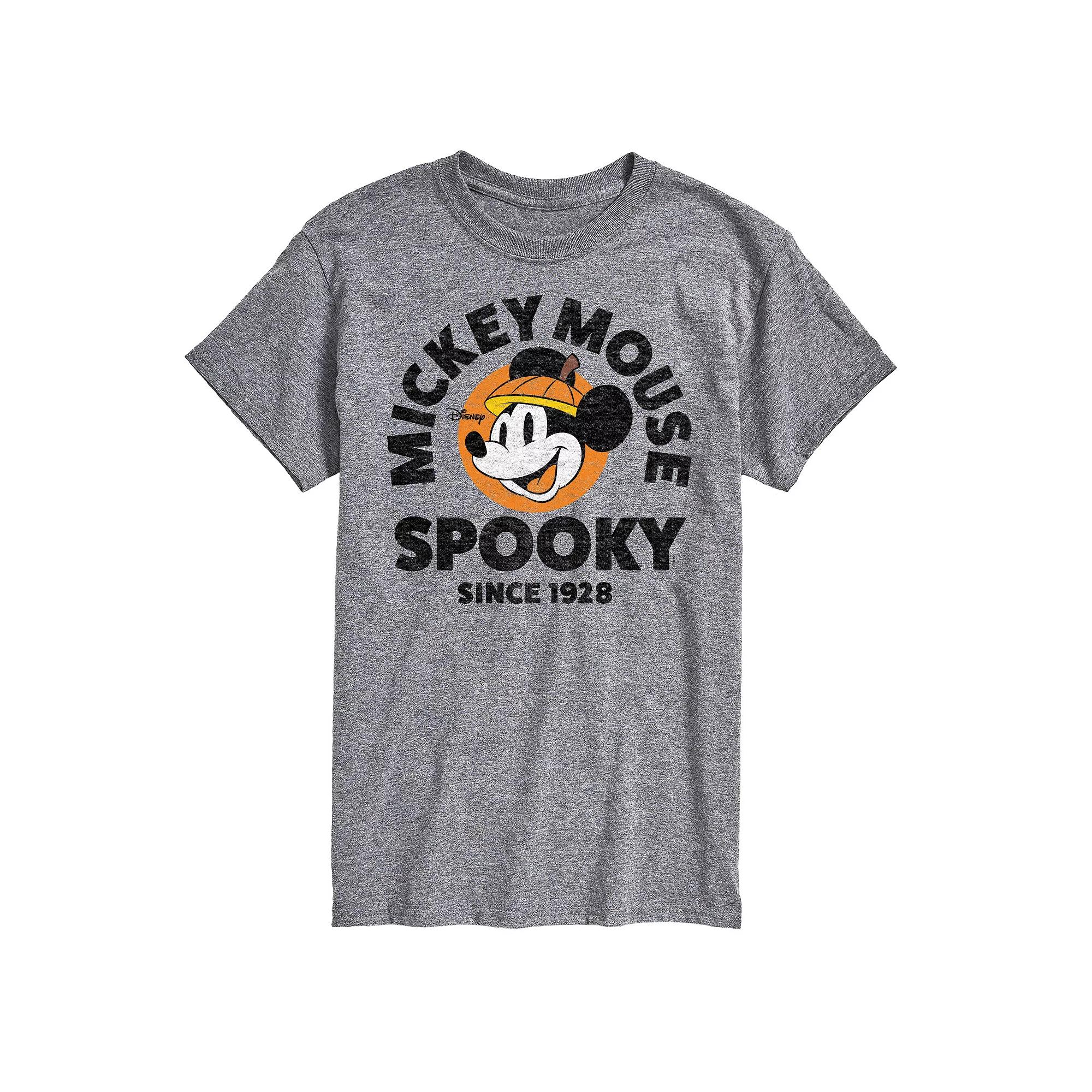 Disney's Mickey Mouse & Friends Big & Tall Spooky Since 1928 Graphic Tee, Men's,  Product Image