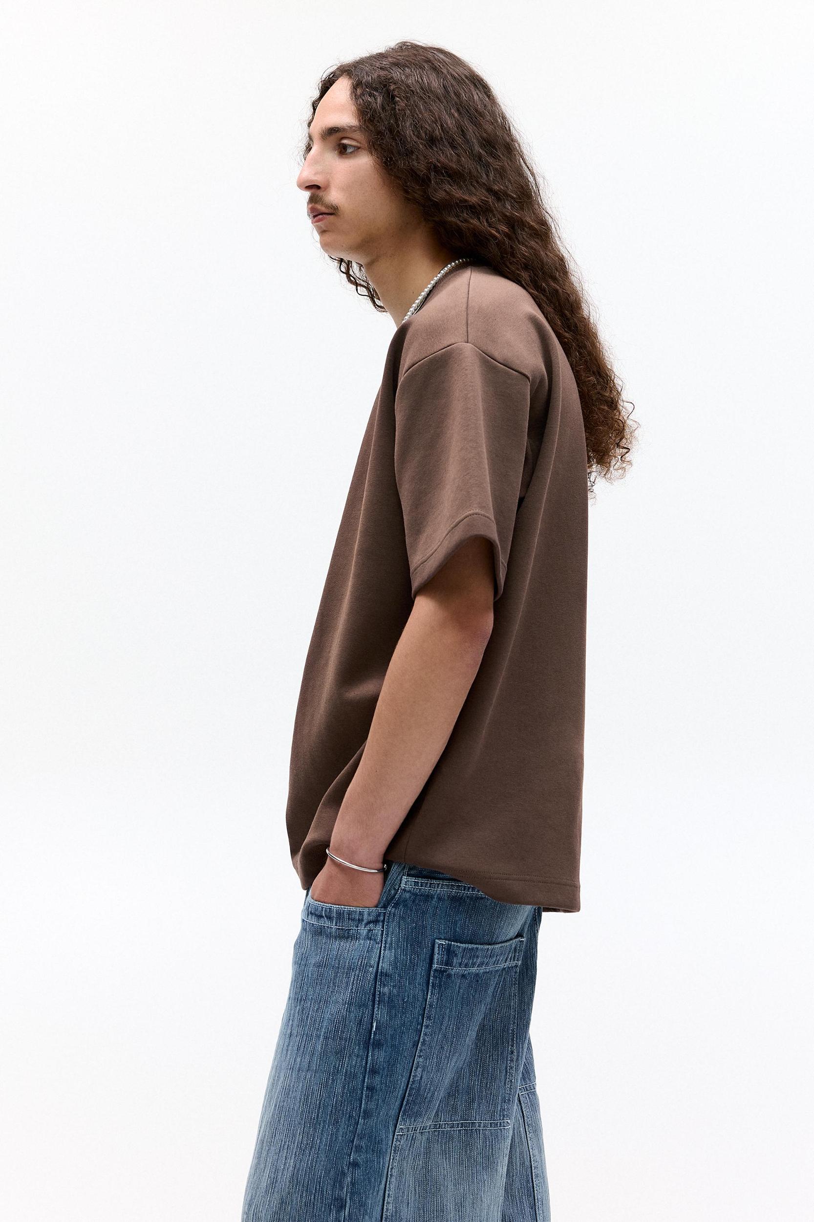 Basic short sleeve sweatshirt Product Image