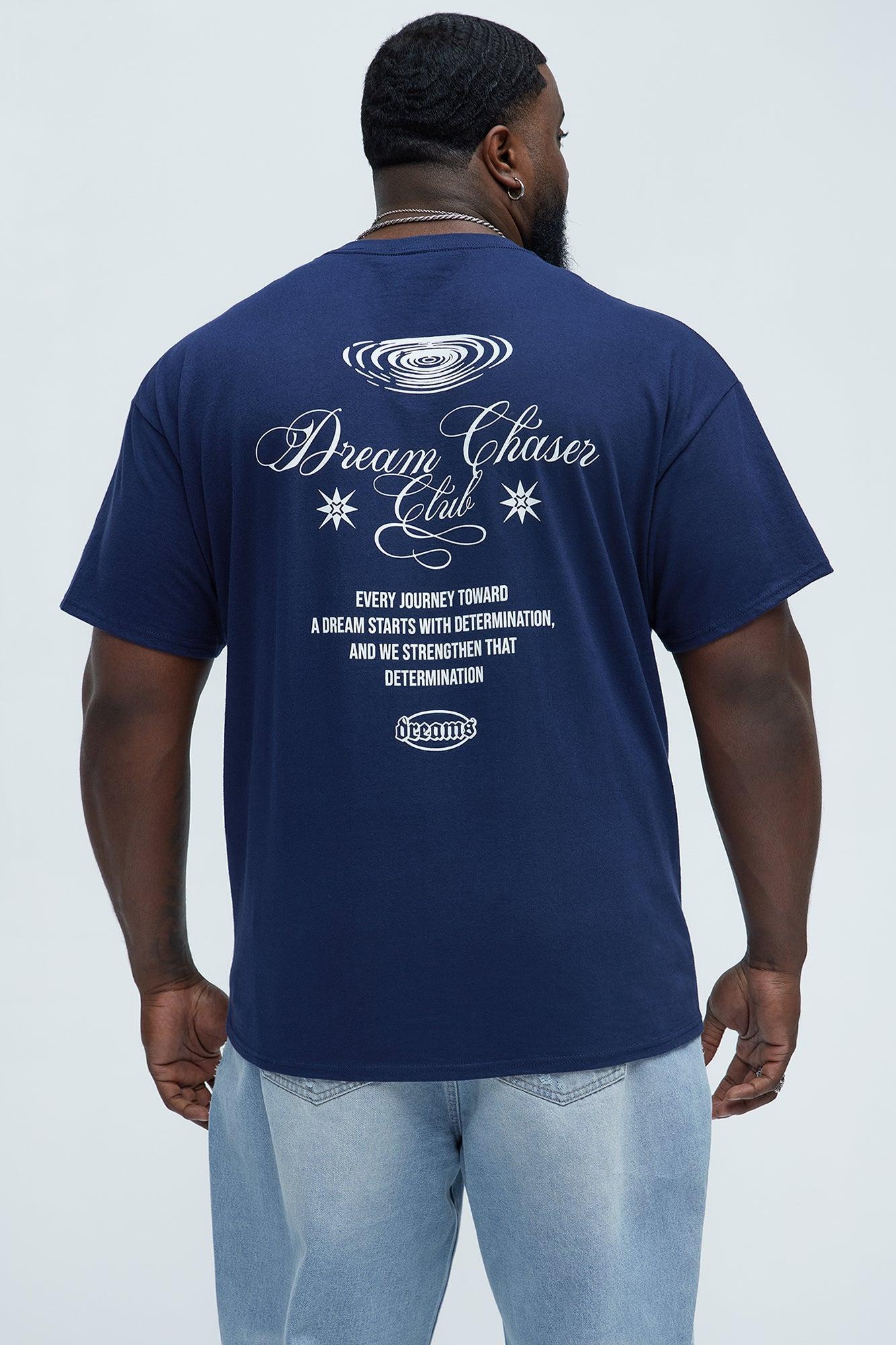 Dream Chasers Club Short Sleeve Tee - Blue Product Image