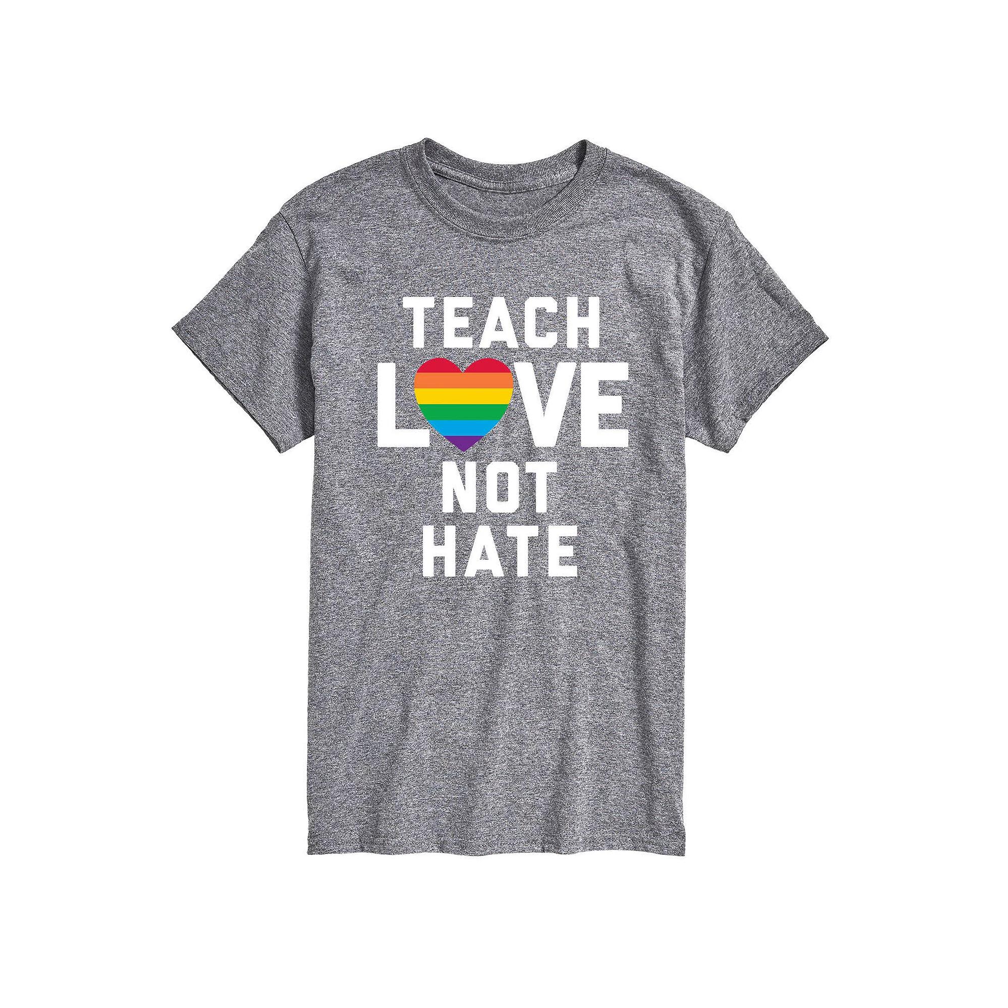 Men's Teach Love Not Hate Tee,  Product Image