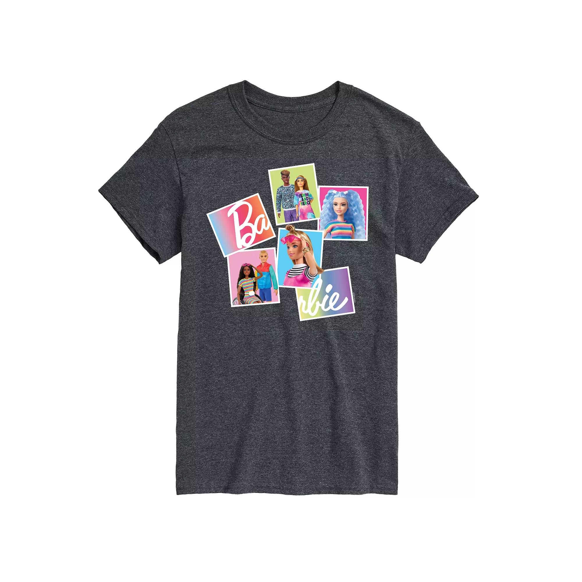 Men's Barbie Photoreal Collage Graphic Tee,  Product Image