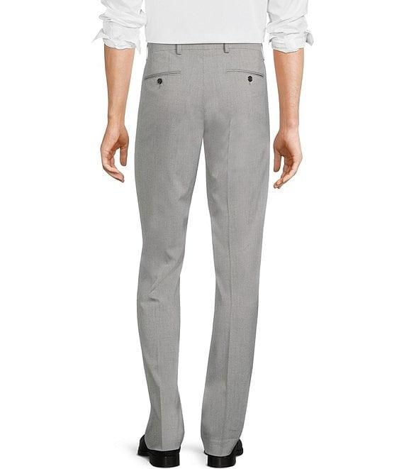 Murano Wardrobe Essentials Alex Slim Fit TekFit Waistband Suit Separates Flat Front Dress Pants Product Image